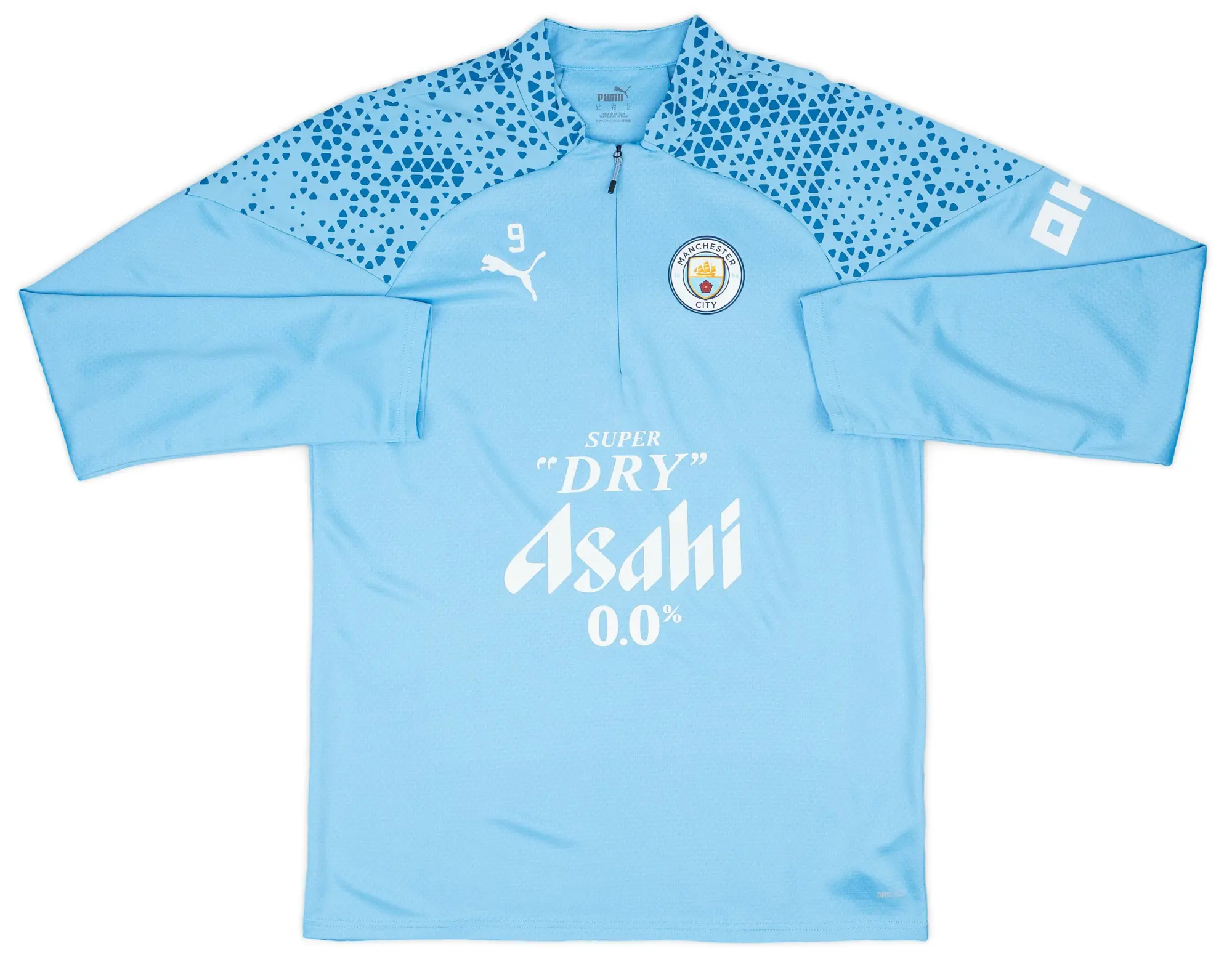 Puma 2023-24 Manchester City Player Issue 1/4 Zip Training Top - 3/10 - (XL)