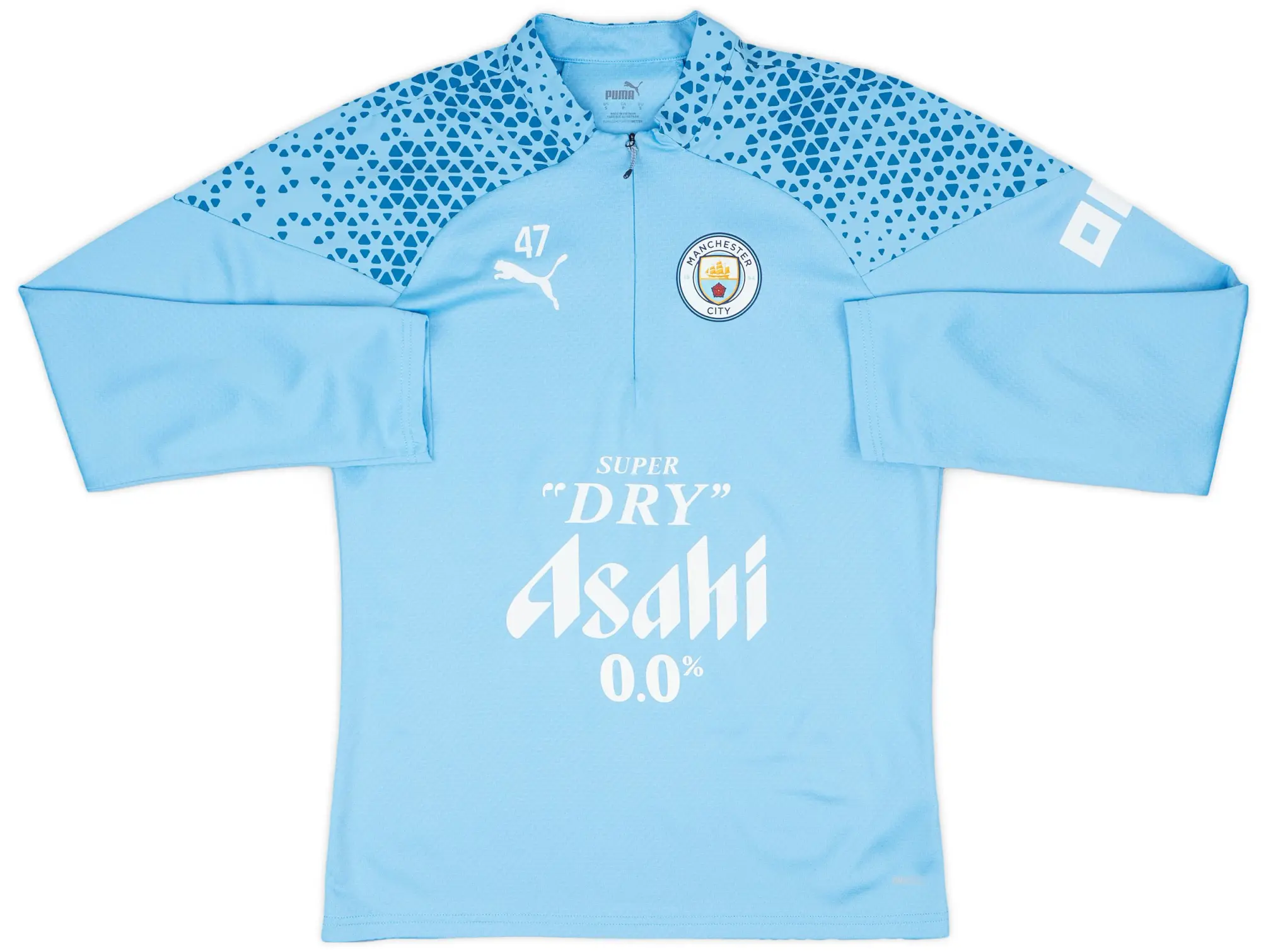 Puma 2023-24 Manchester City Player Issue 1/4 Zip Training Top - 3/10 - (XL)