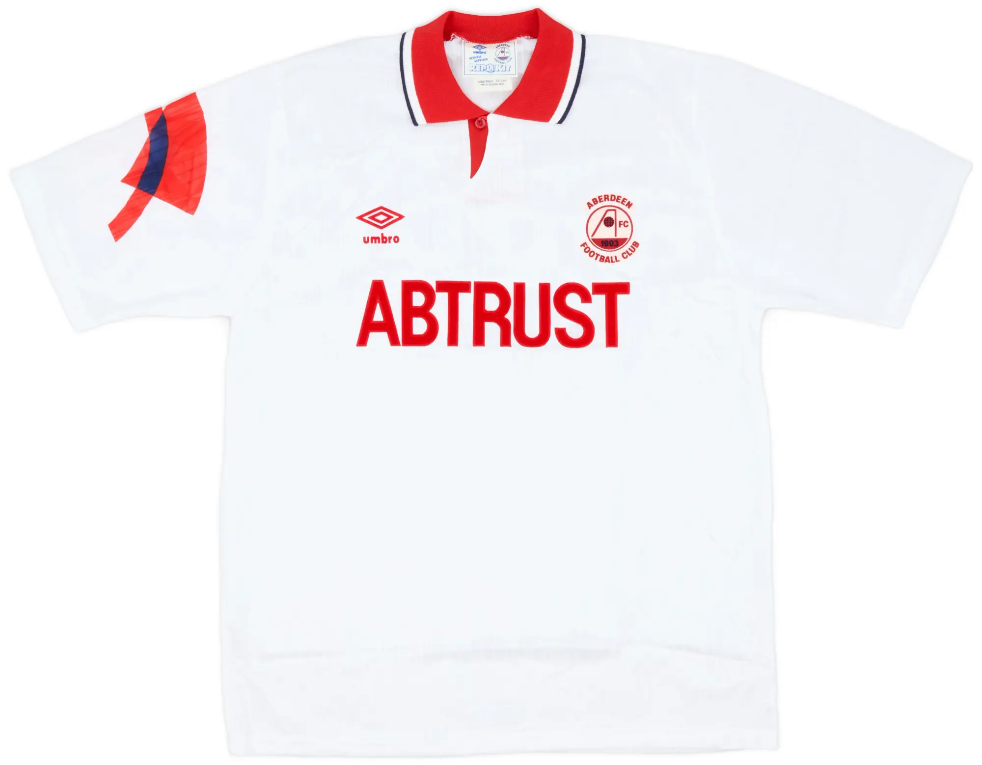 Umbro 1990-93 Aberdeen Away Shirt - 10/10 - (L)