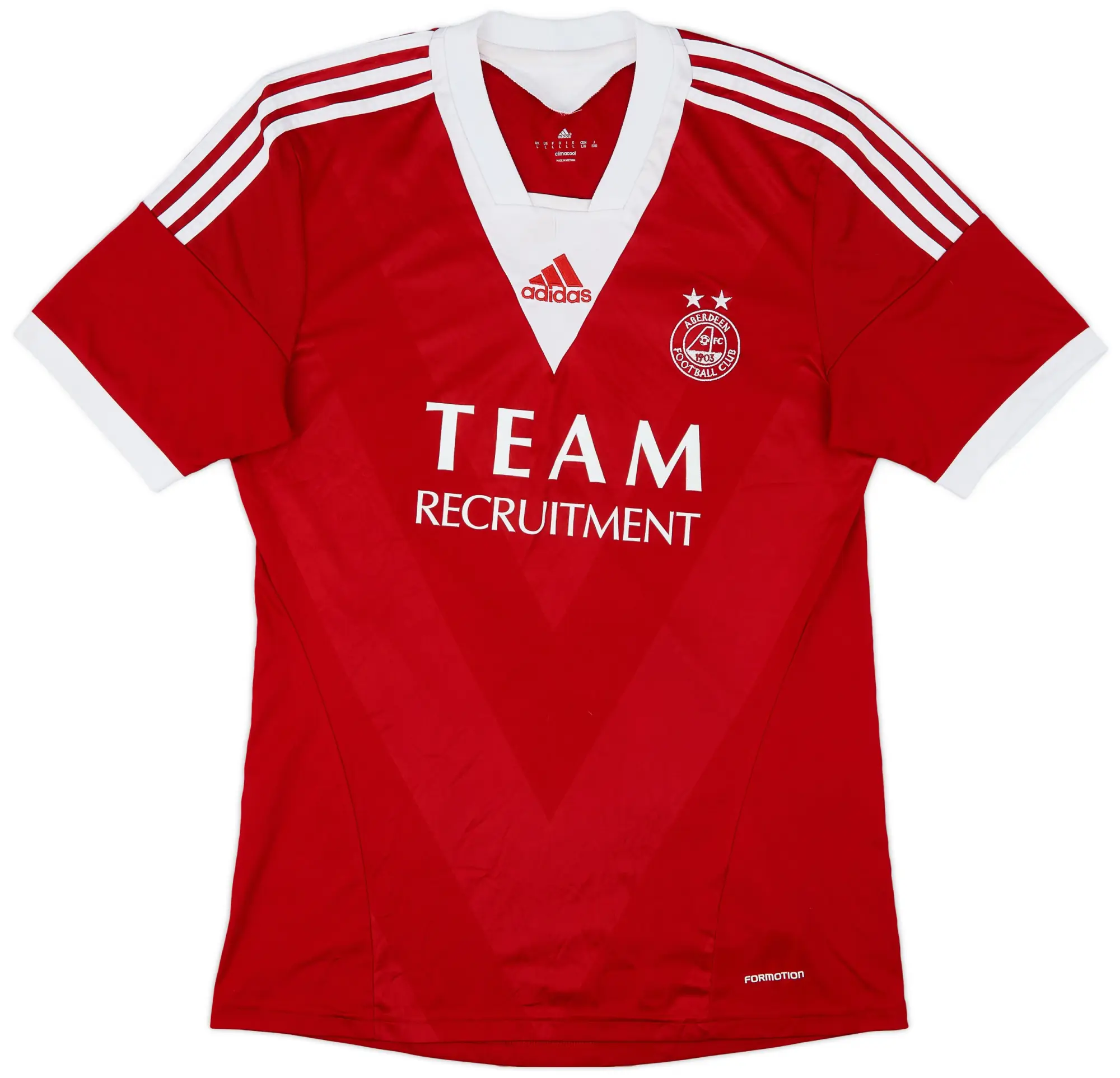 adidas 2013-14 Aberdeen Home Shirt - 7/10 - (L)