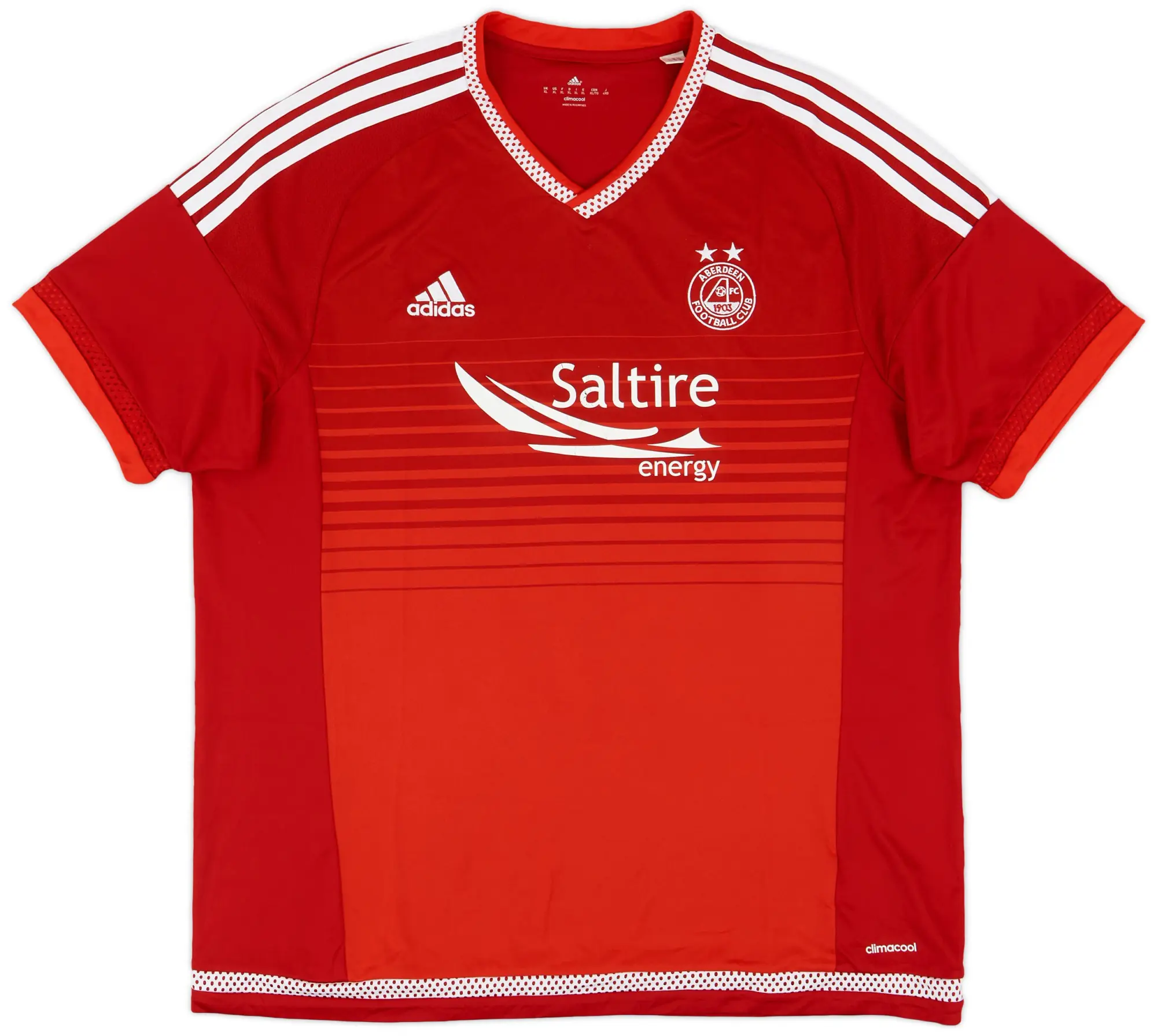 adidas 2015-16 Aberdeen Home Shirt - 6/10 - (XL)