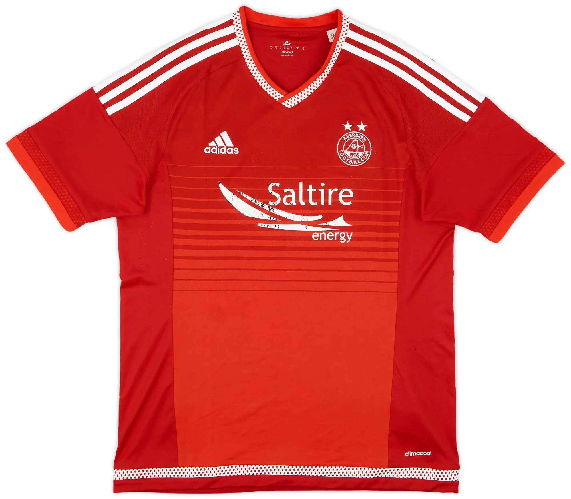 adidas 2015-16 Aberdeen Home Shirt - 6/10 - (M)