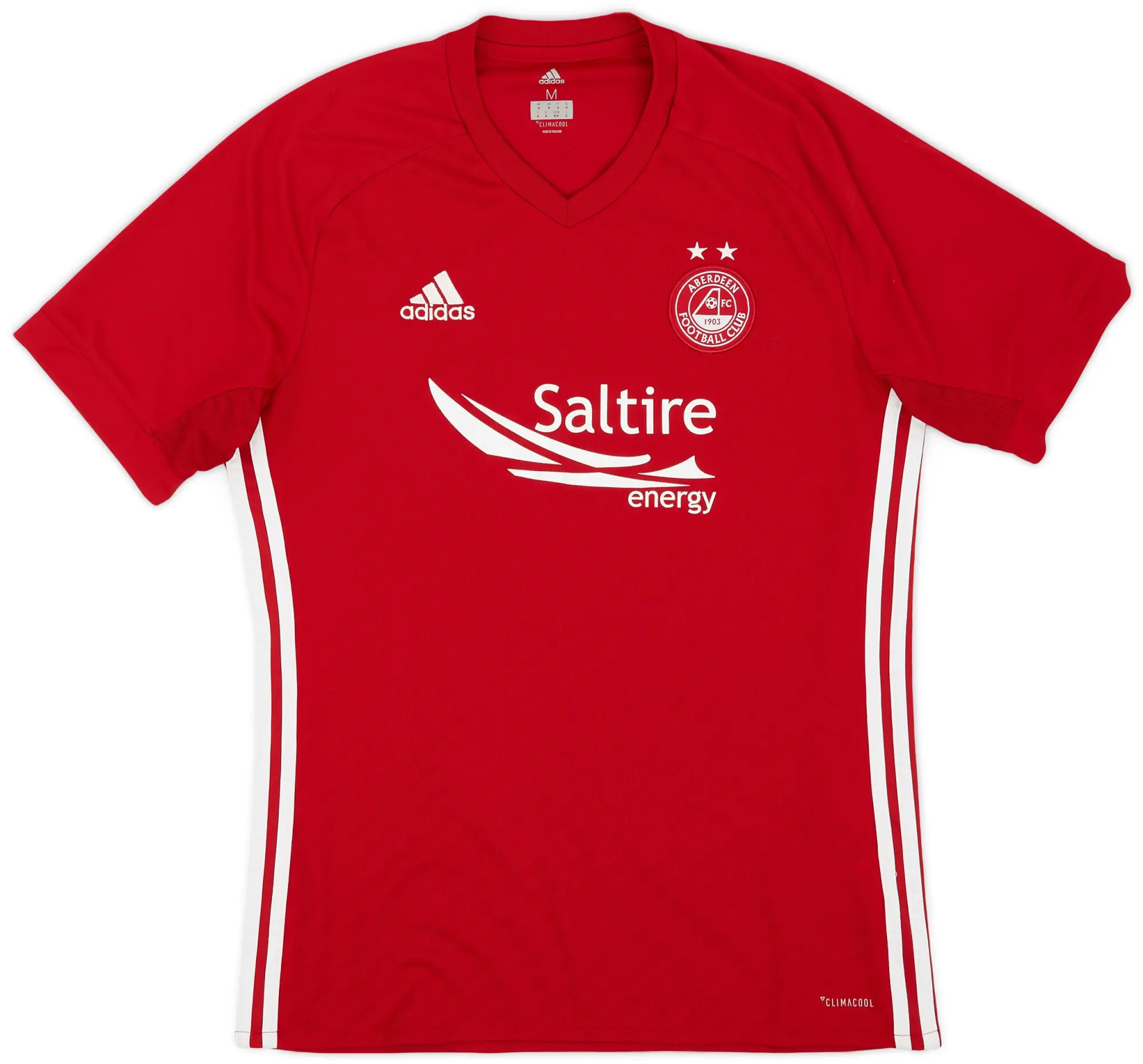 adidas 2017-18 Aberdeen Home Shirt - 9/10 - (M)