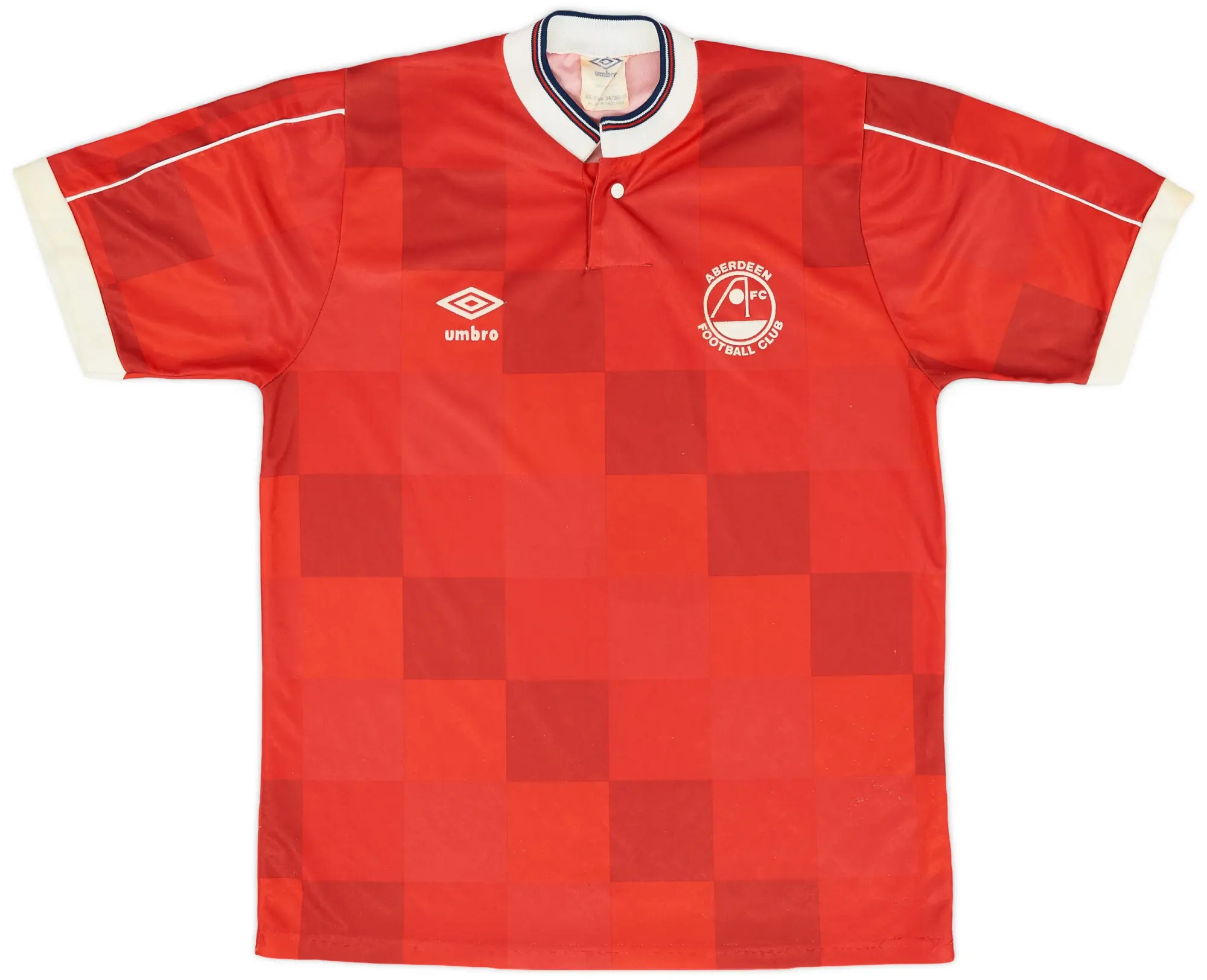 Umbro 1987-90 Aberdeen Home Shirt - 7/10 - (S)