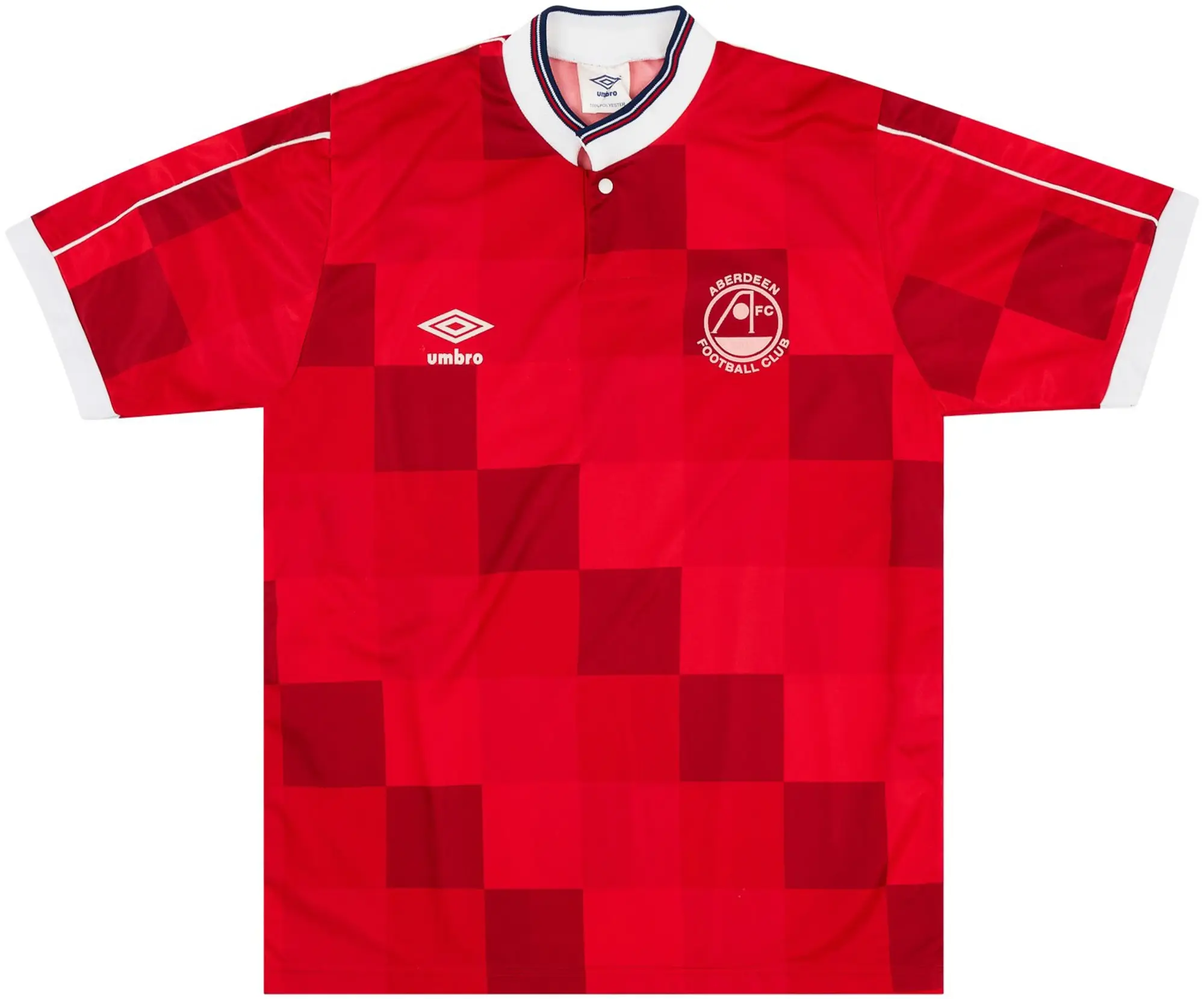 Umbro 1987-90 Aberdeen Home Shirt - 7/10 - (S)