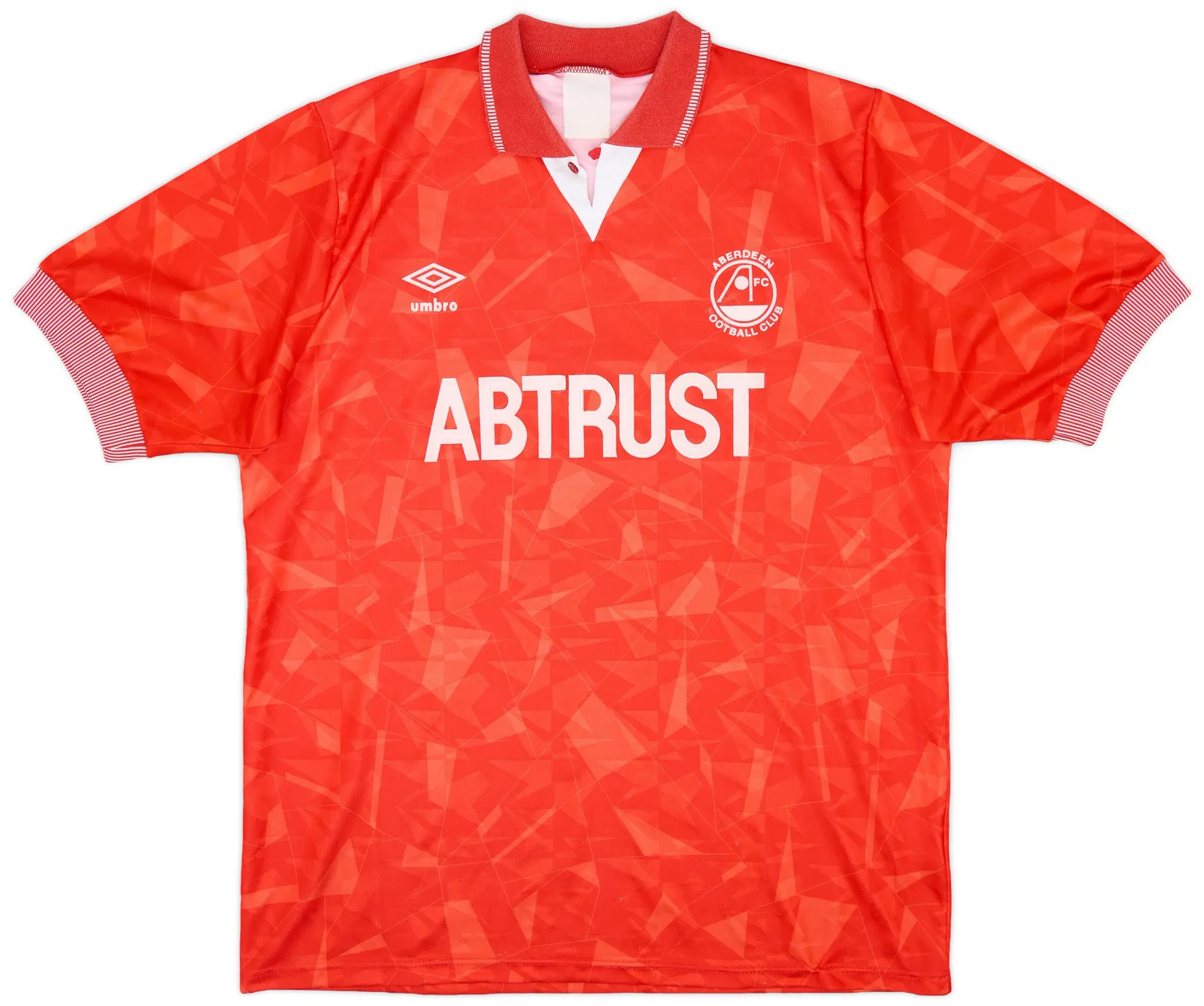 Umbro 1990-91 Aberdeen Home Shirt - 8/10 - (XL)