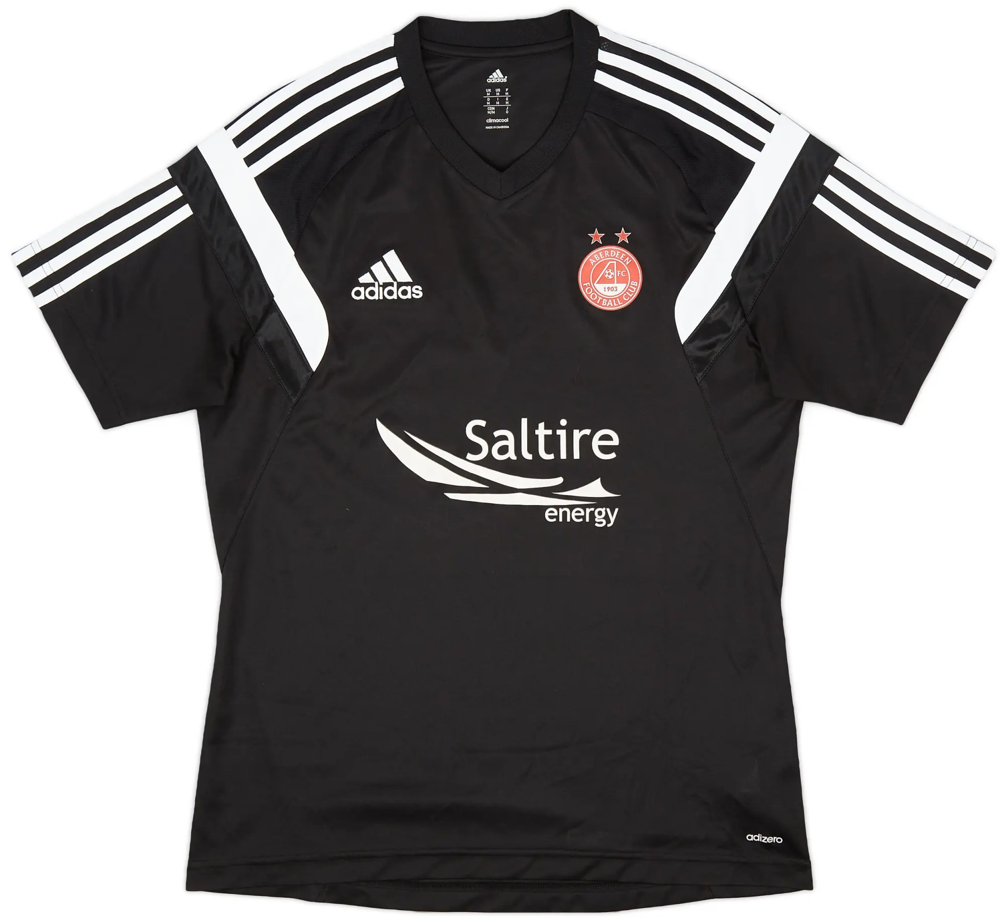2014-15 Aberdeen adidas Training Shirt - 9/10 - (M)