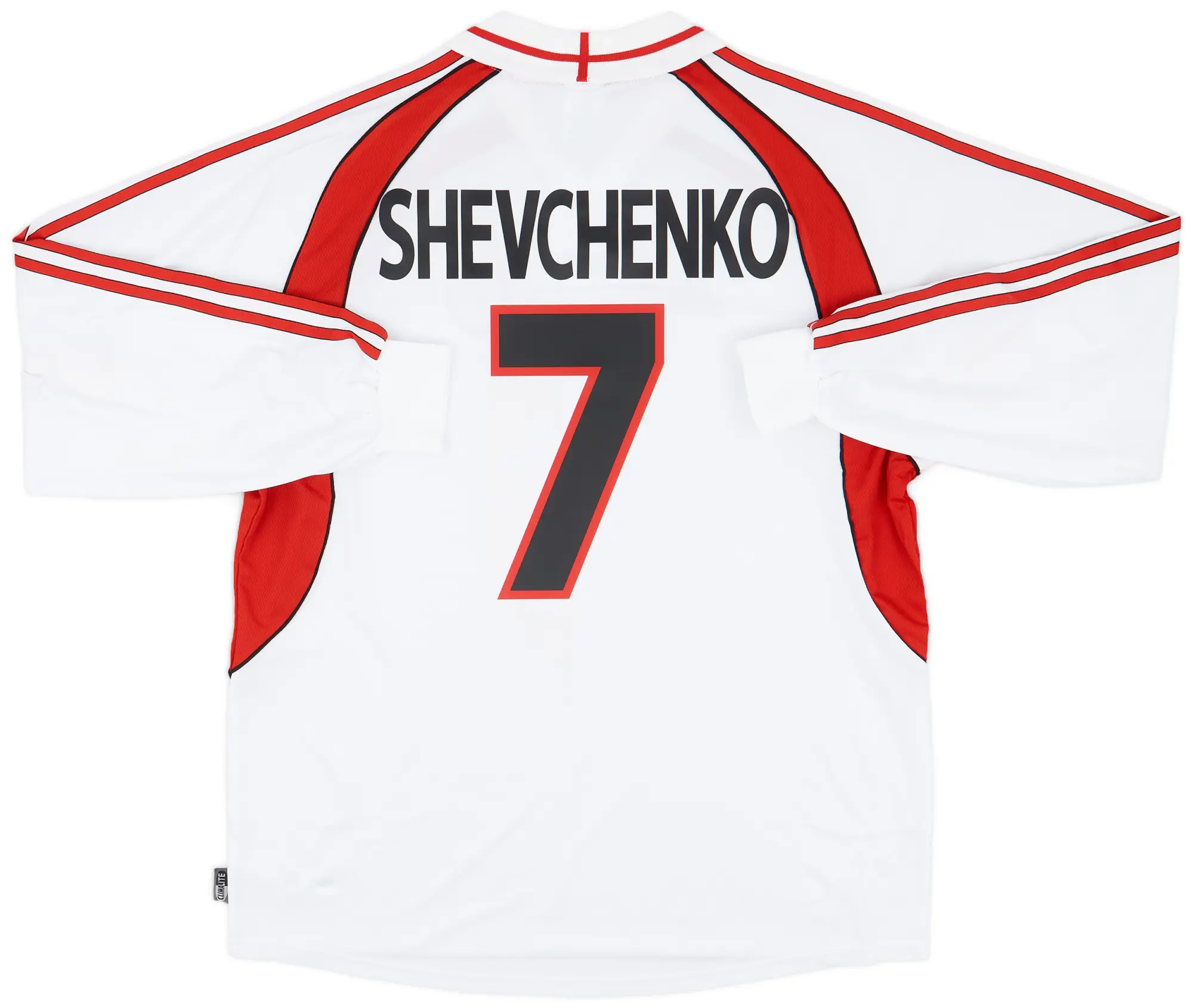 adidas 2000-02 AC Milan Away L/S Shirt Shevchenko #7 (XL)