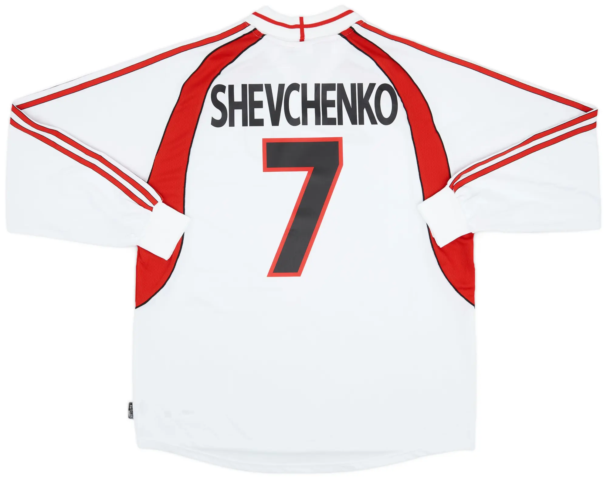 adidas 2000-02 AC Milan Away L/S Shirt Shevchenko #7 (XL)