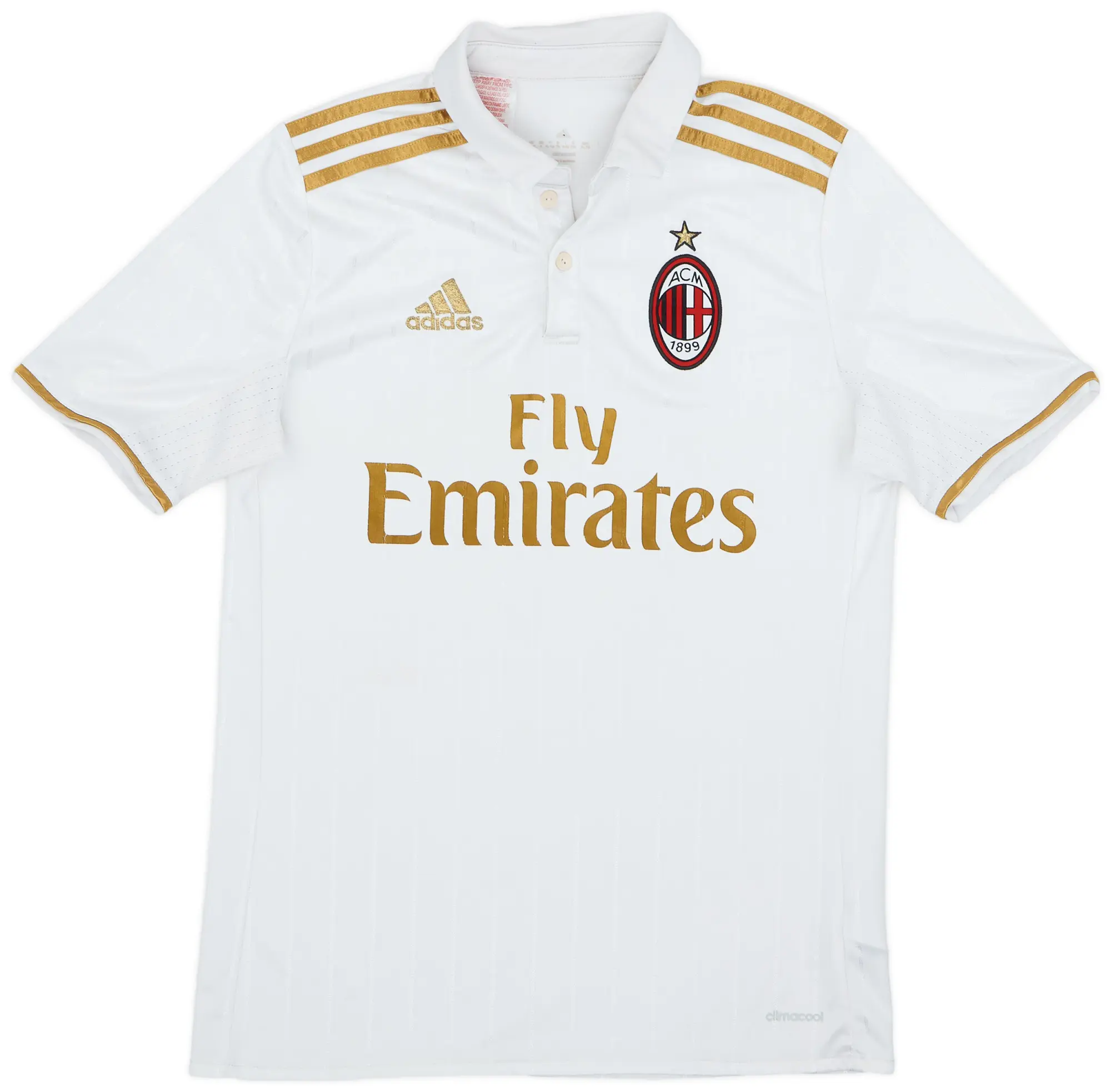 adidas 2016-17 AC Milan Away Shirt - 7/10 - (XL.Boys)