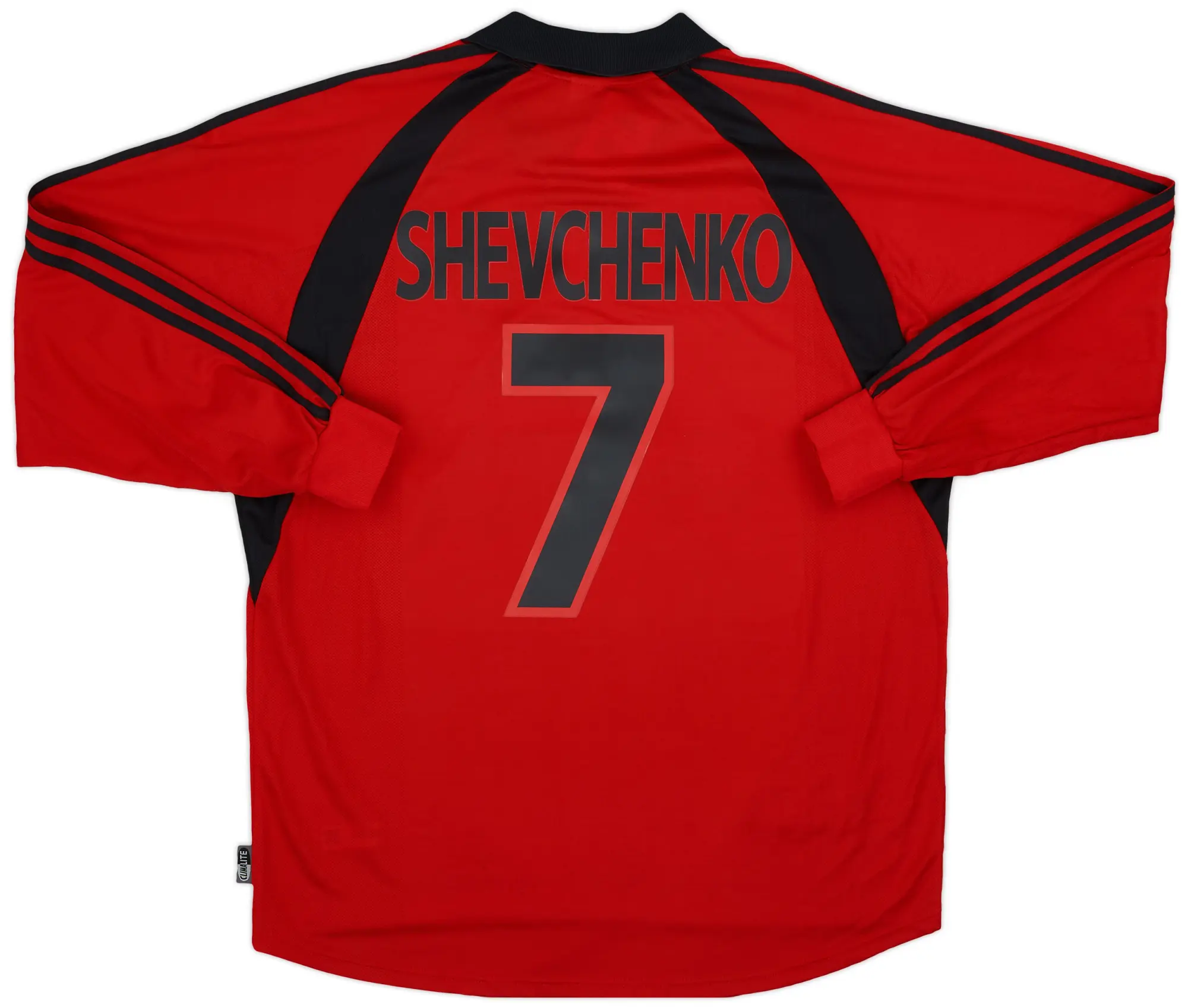 adidas 2001-02 AC Milan Third L/S Shirt Shevchenko #7 (XL)