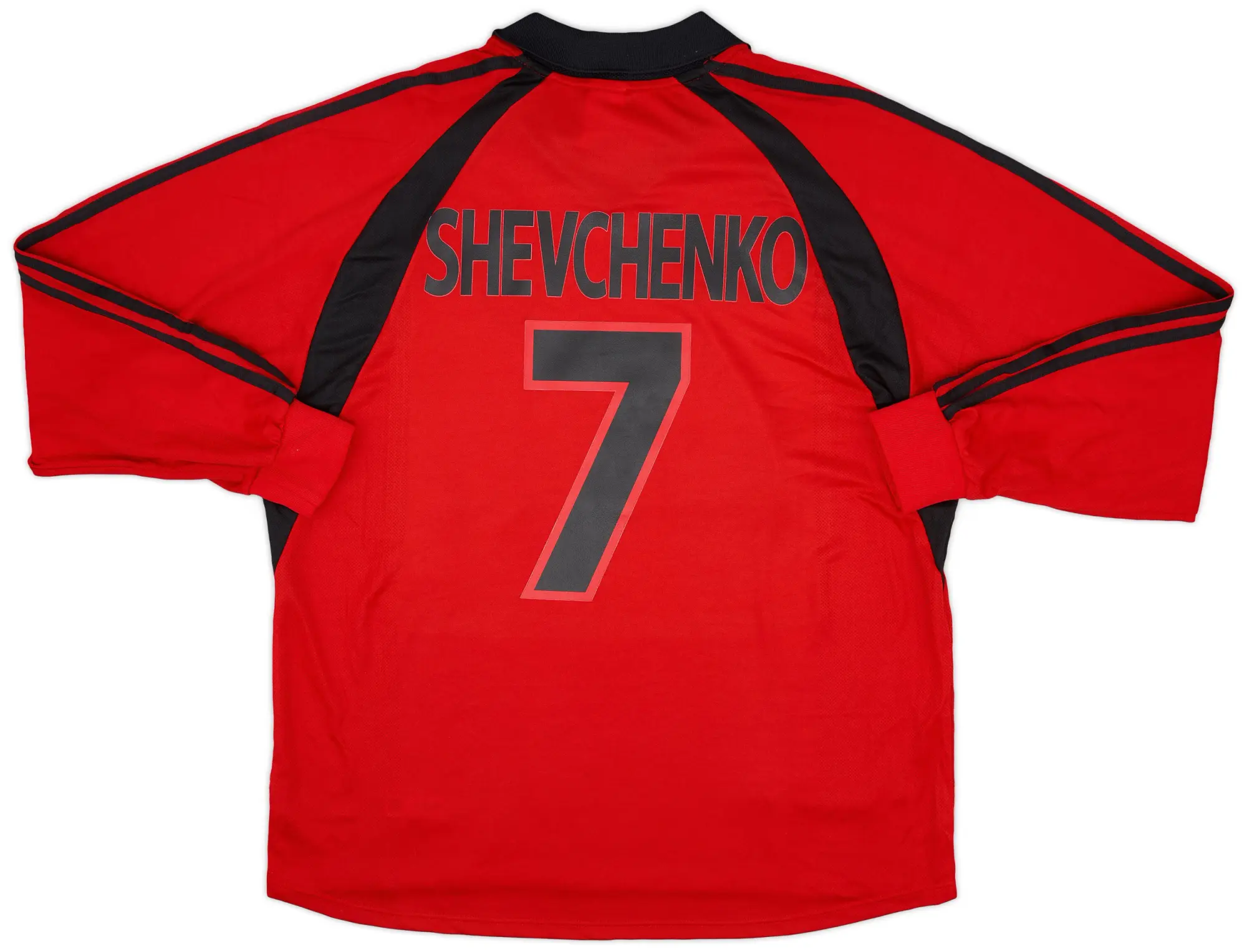 adidas 2001-02 AC Milan Third L/S Shirt Shevchenko #7 (XL)