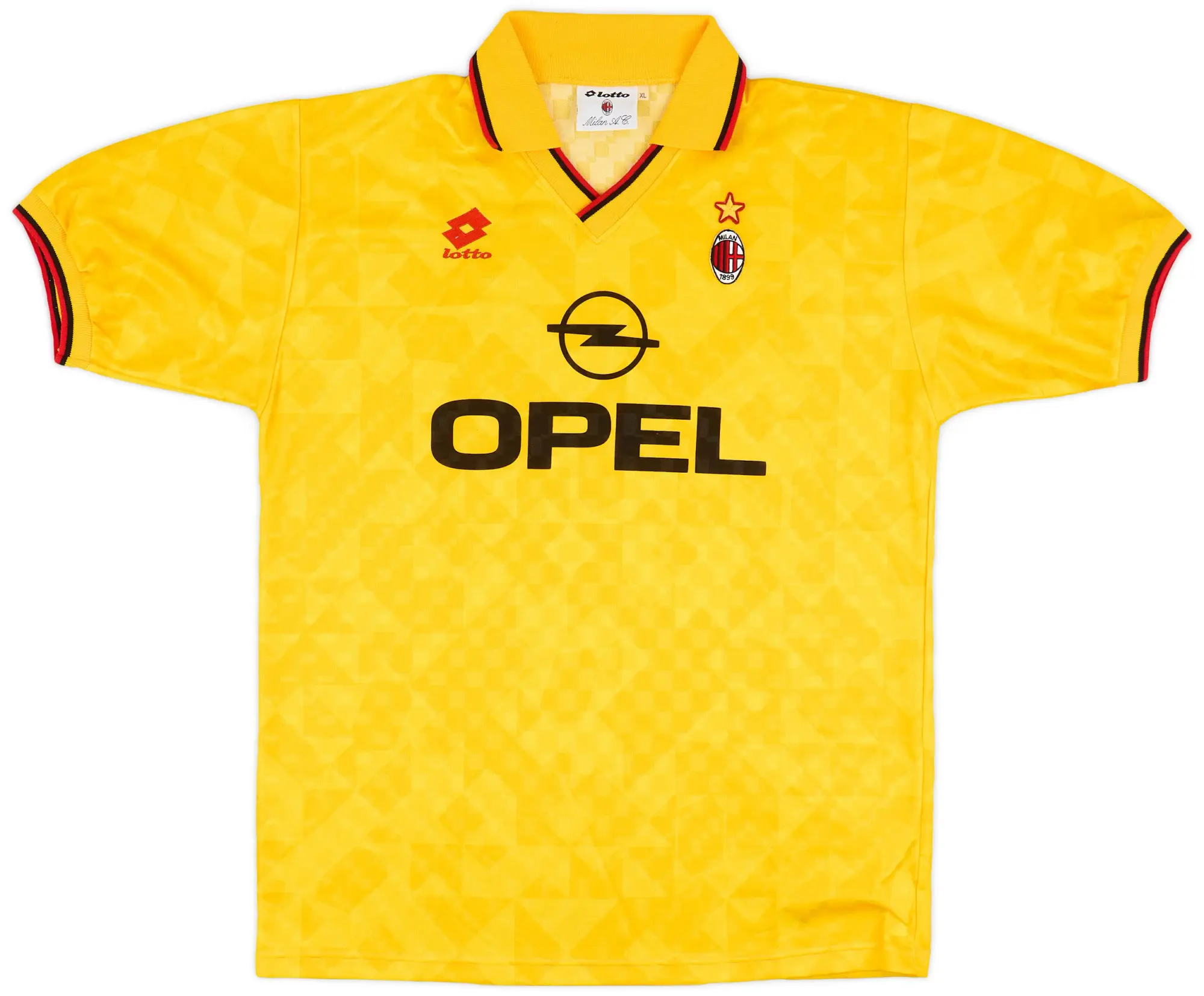 Lotto 1994-96 AC Milan Third Shirt - 7/10 - (XL)