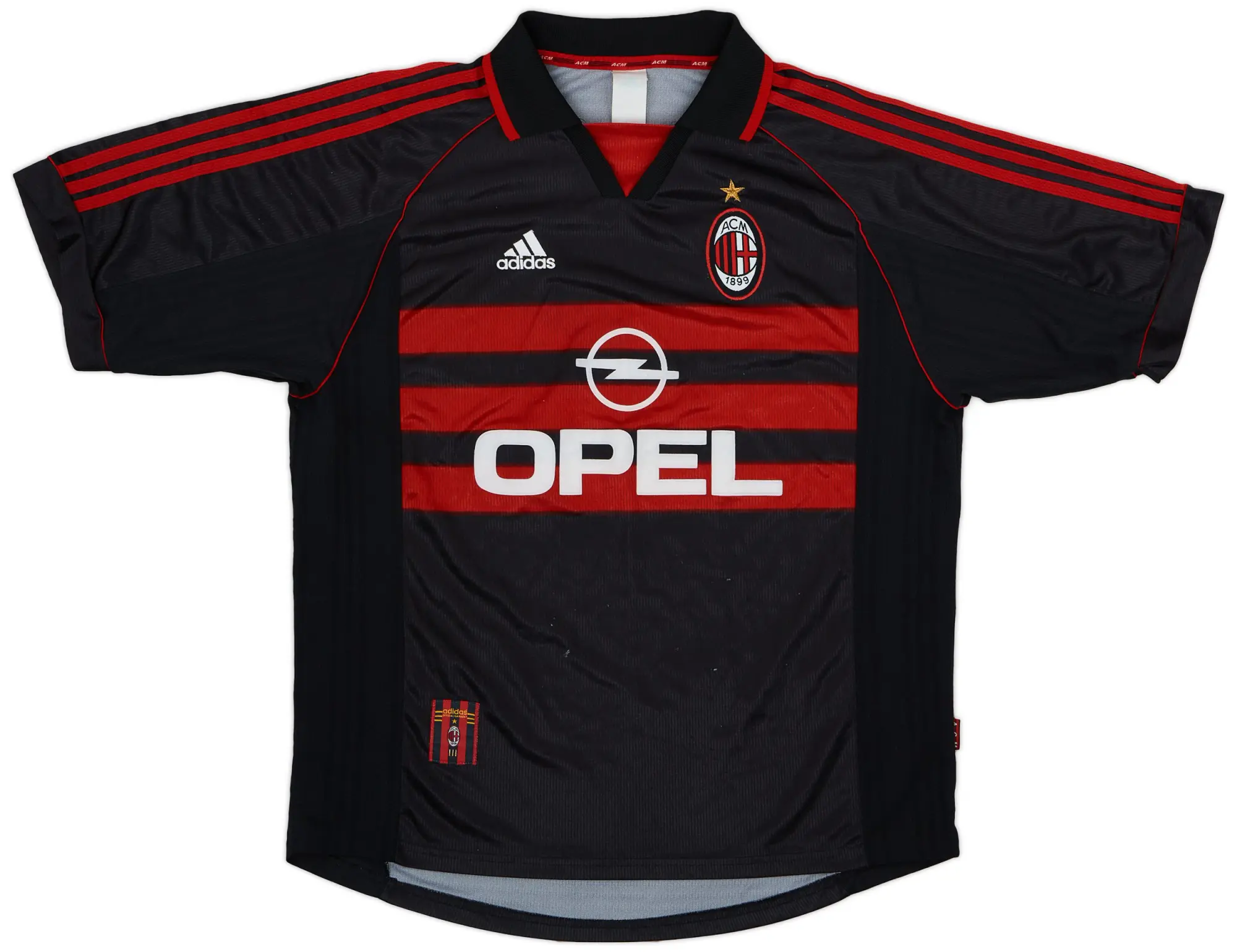 adidas 1998-99 AC Milan Third Shirt - 8/10 - (XL)