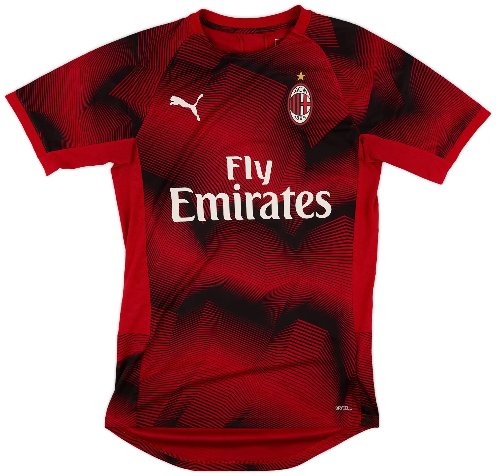 2018 19 AC Milan Puma Training Shirt 9 10 S ACMTR18633393 FOOTY.COM