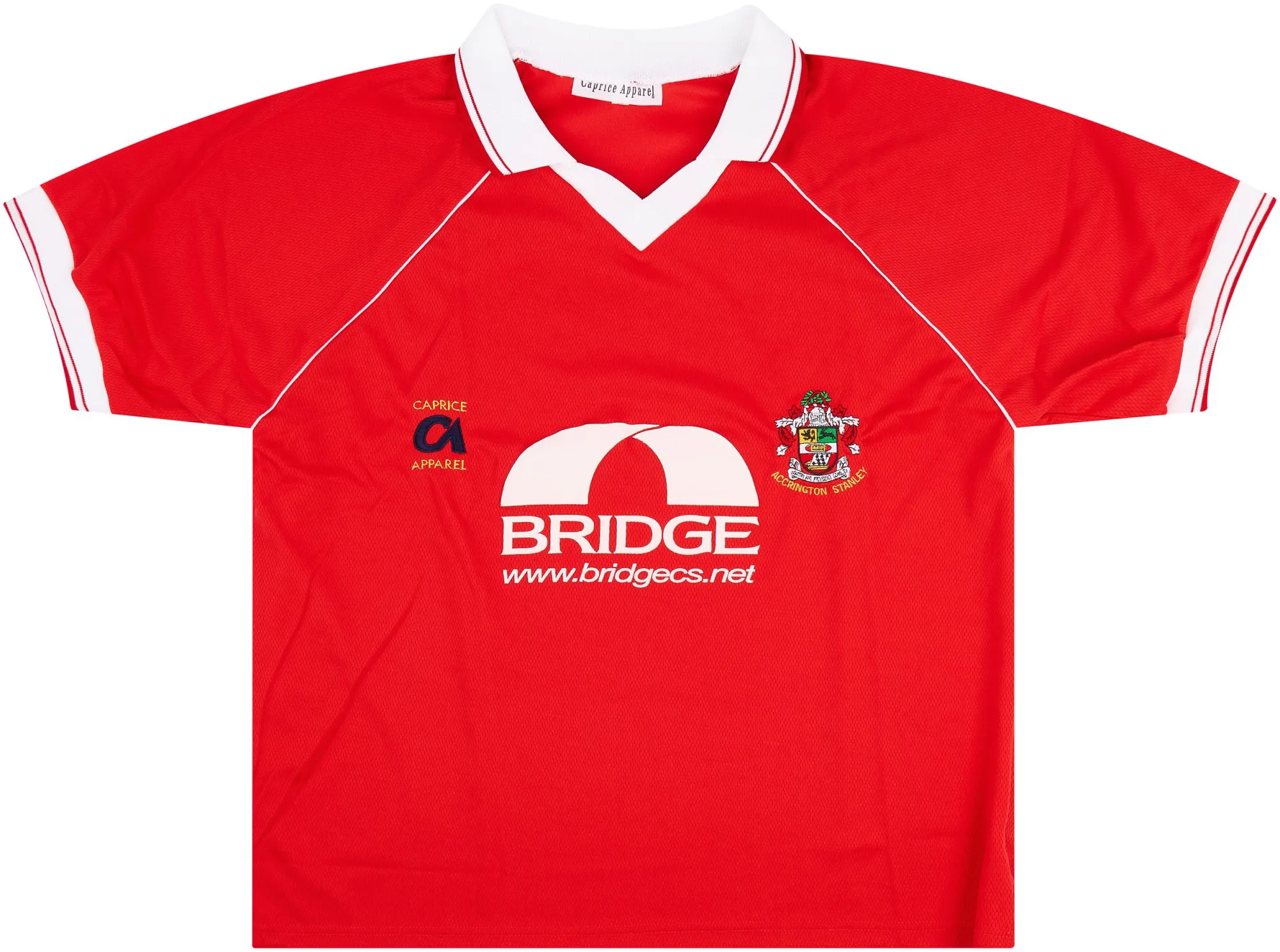 Home Accrington Stanley Mens SS Home Shirt 1999/01