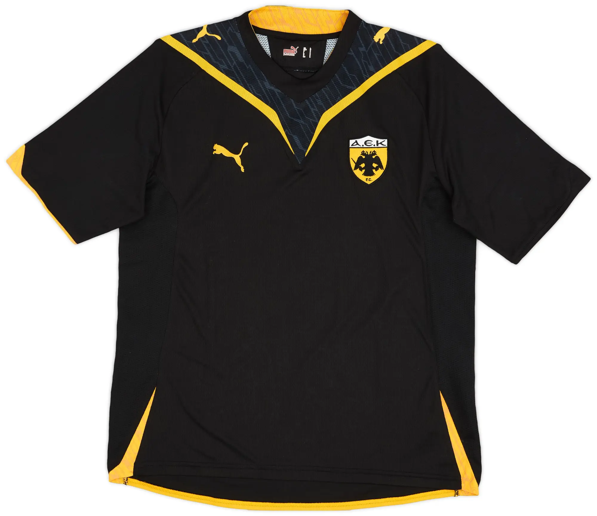 Puma 2009-10 AEK Athens Away Shirt - 8/10 - (L)