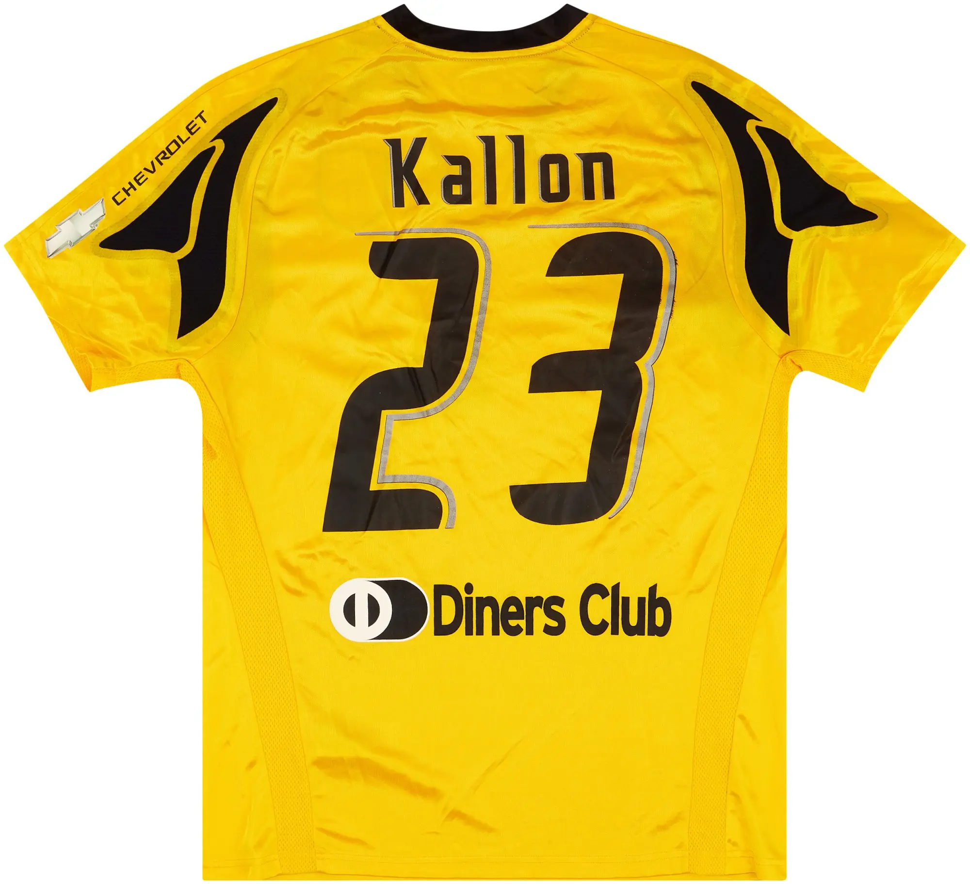 Puma 2007-08 AEK Athens Home Shirt Kallon #23 (XL)