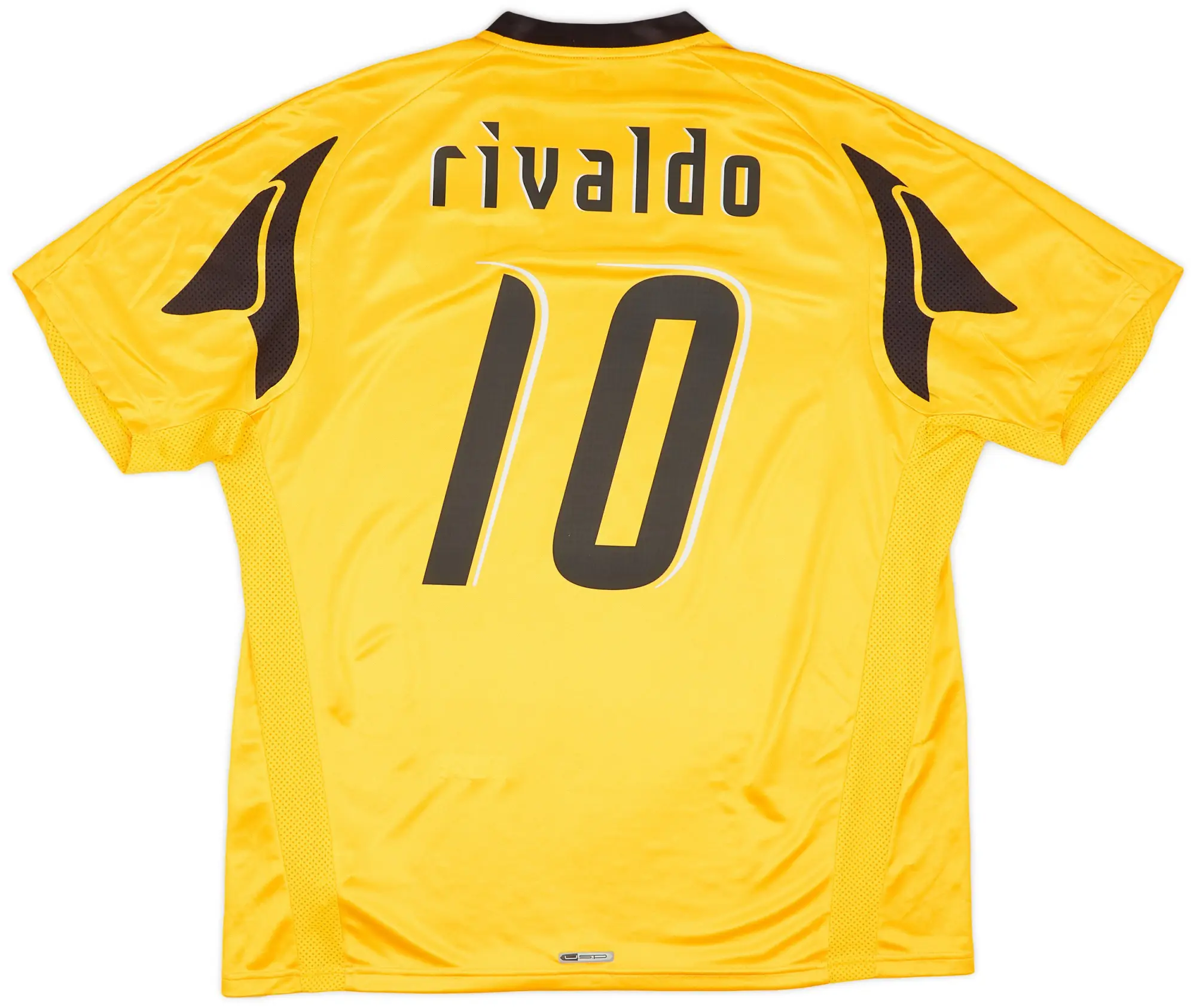 Puma 2007-08 AEK Athens Home Shirt Rivaldo #10 - 6/10 - (XXL)