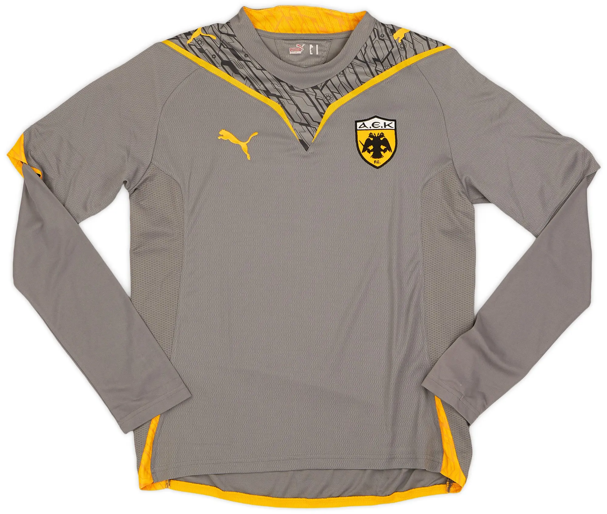 Puma 2009-10 AEK Athens Third L/S Shirt - 9/10 - (M)