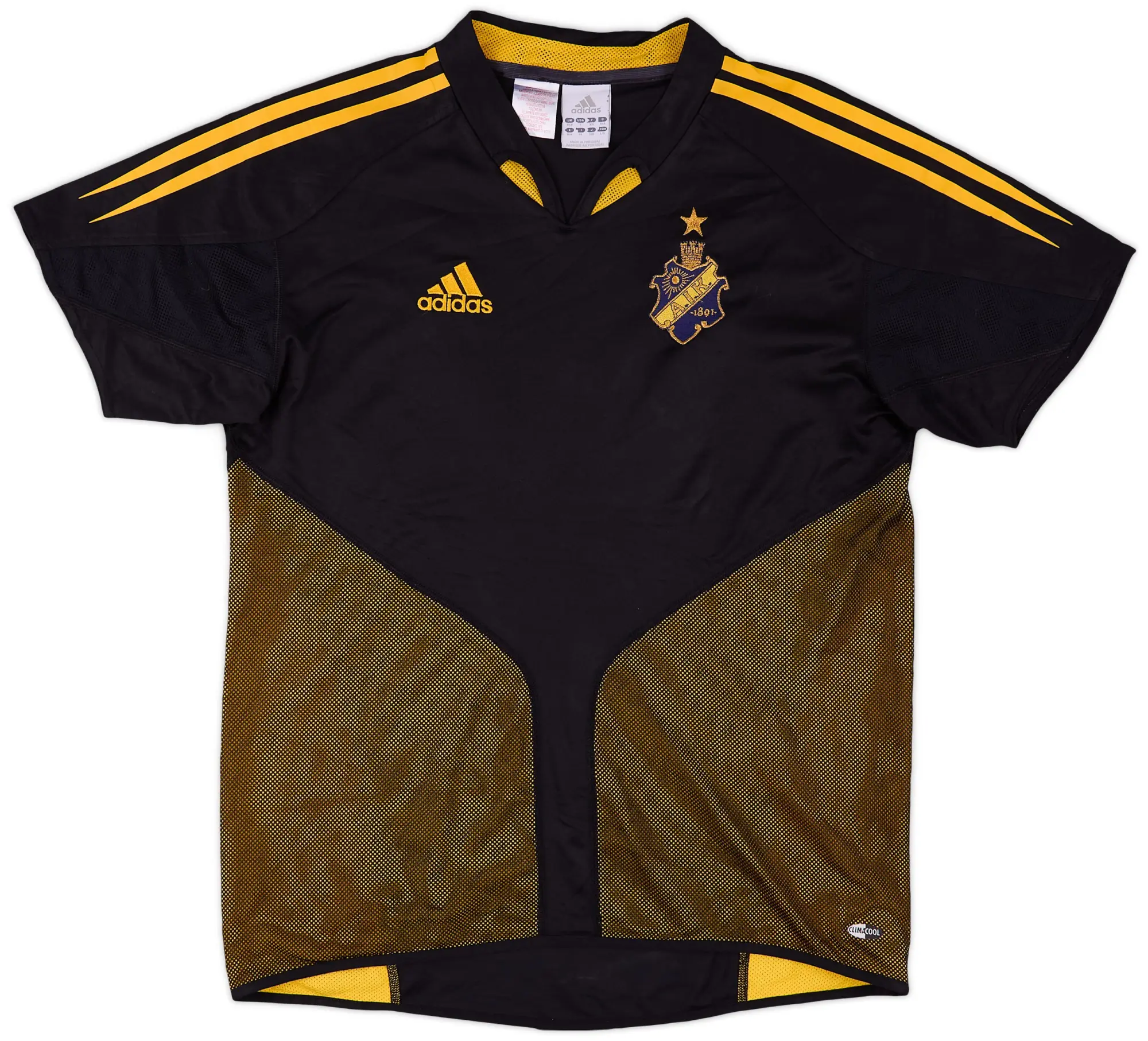 adidas 2004 AIK Stockholm Home Shirt - 9/10 - (XL.Boys)