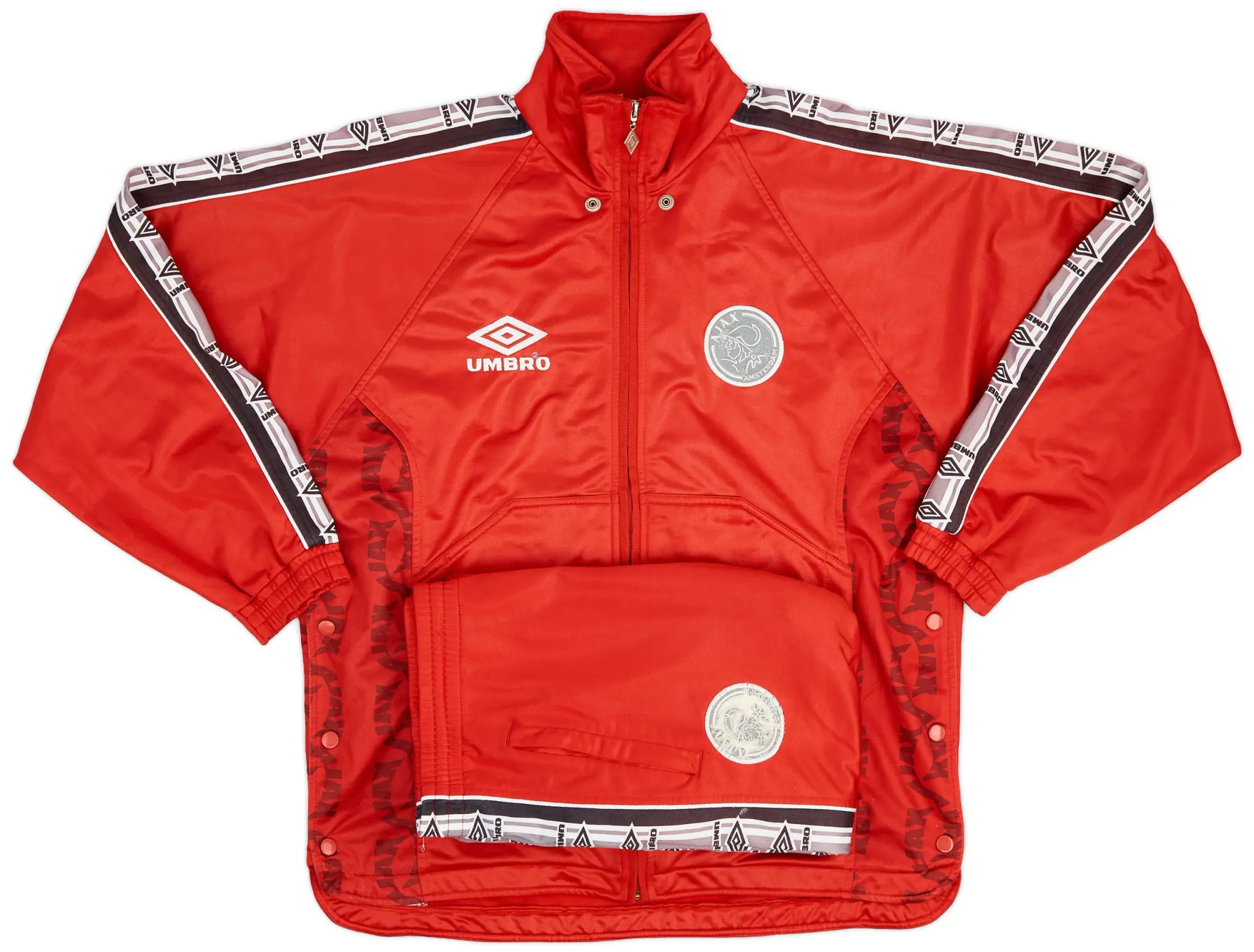 1998-99 Ajax Umbro Tracksuit - 7/10 - (M)