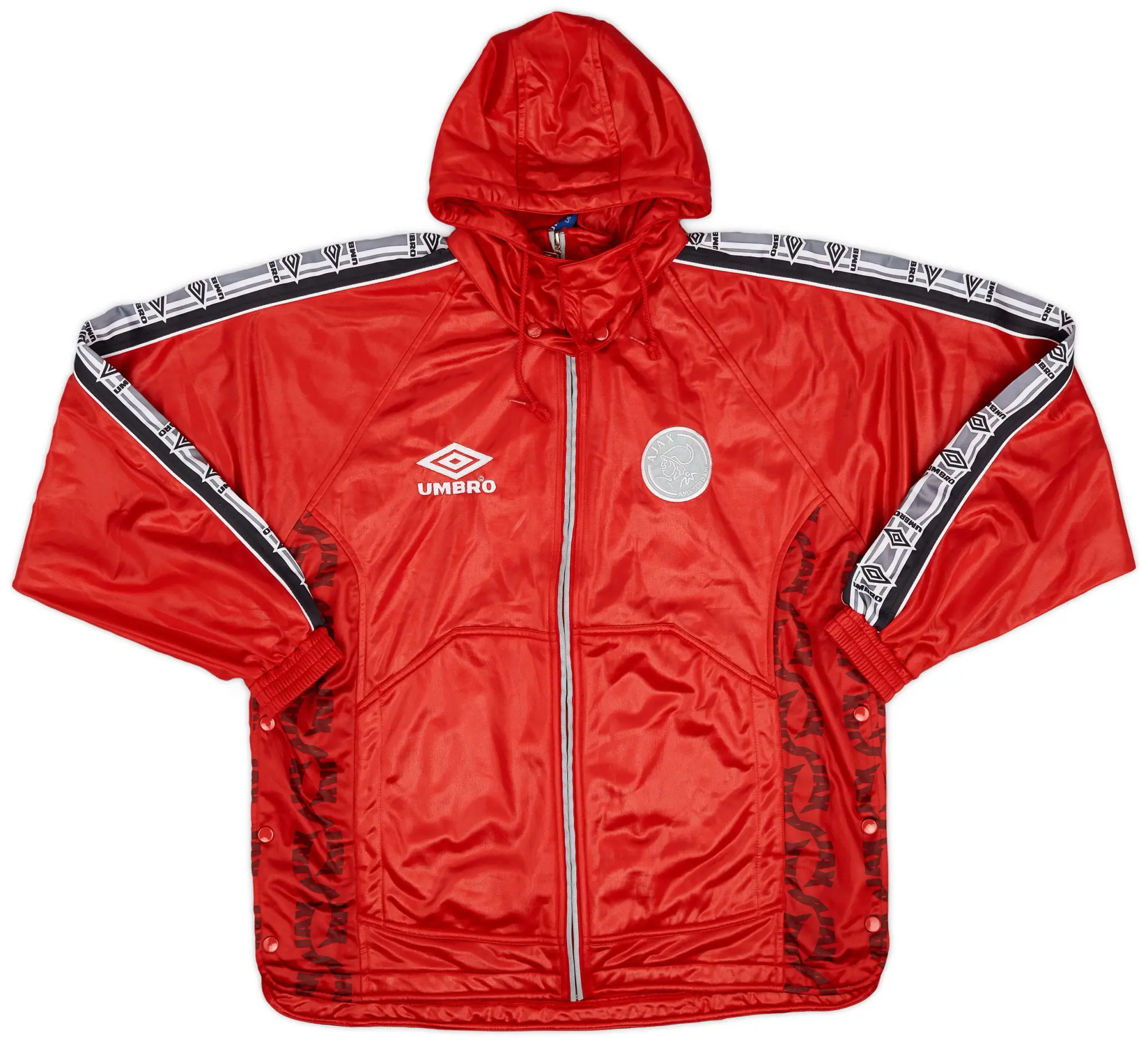 1998-99 Ajax Umbro Hooded Track Top - 9/10 - (L)