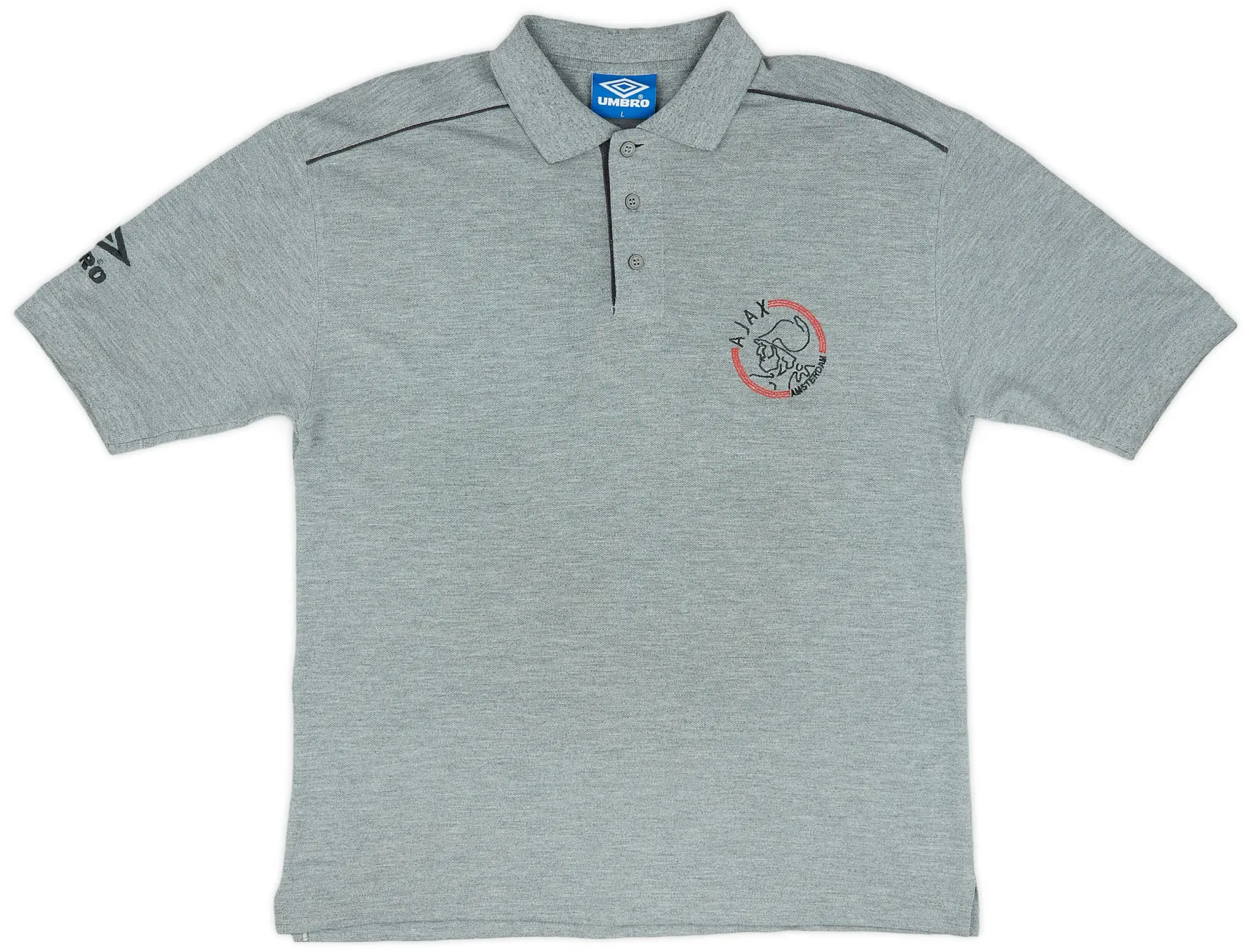 1998-99 Ajax Umbro Polo Shirt - 8/10 - (L)