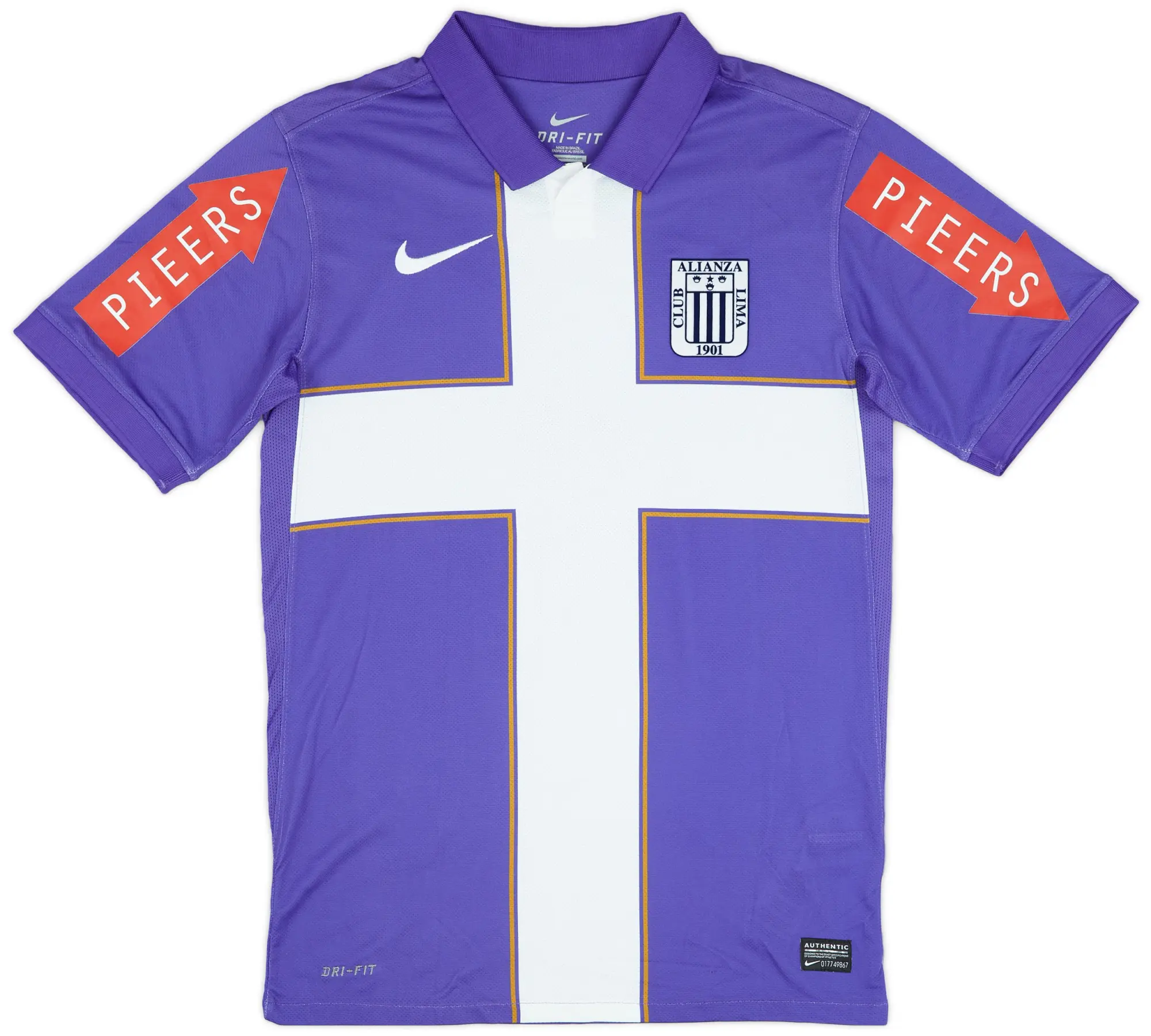 Nike 2011-12 Alianza Lima Third Shirt - 8/10 - (S)