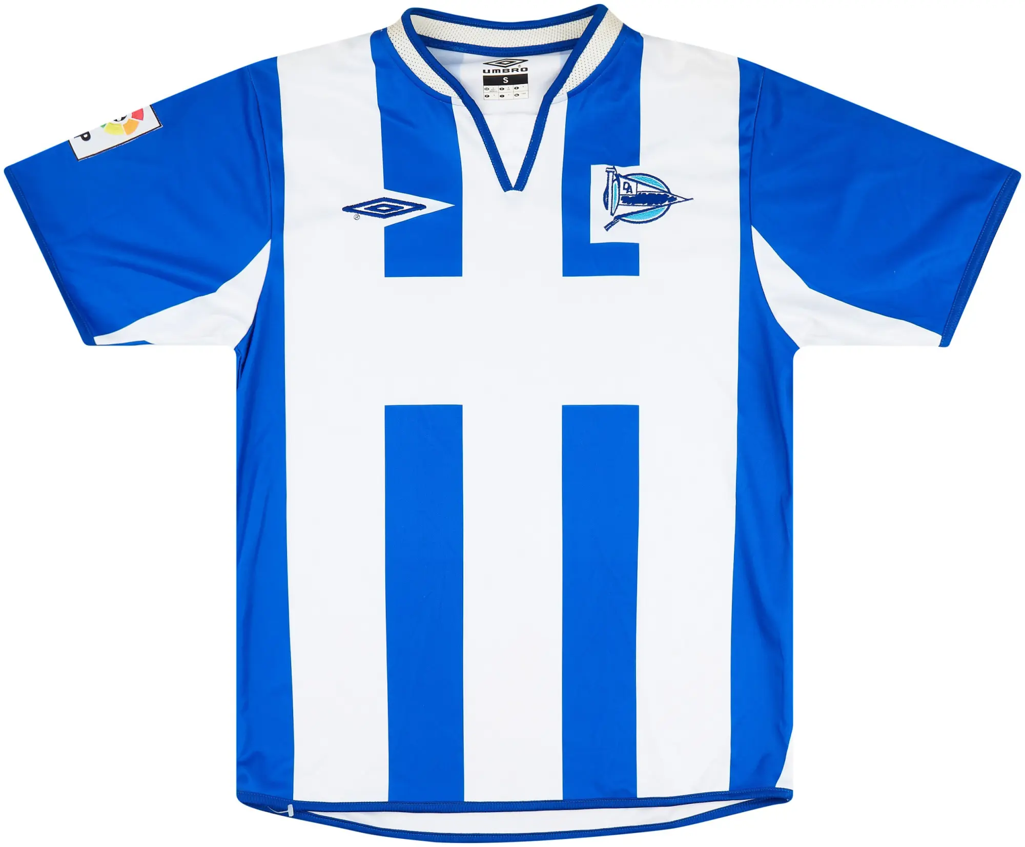 Umbro 2005-06 Alaves Home Shirt - 10/10 - (S)