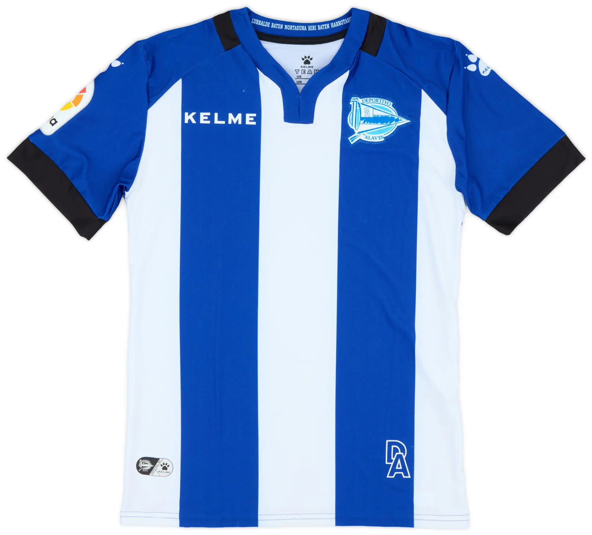 Kelme 2017-18 Alaves Home Shirt - 8/10 - (M)