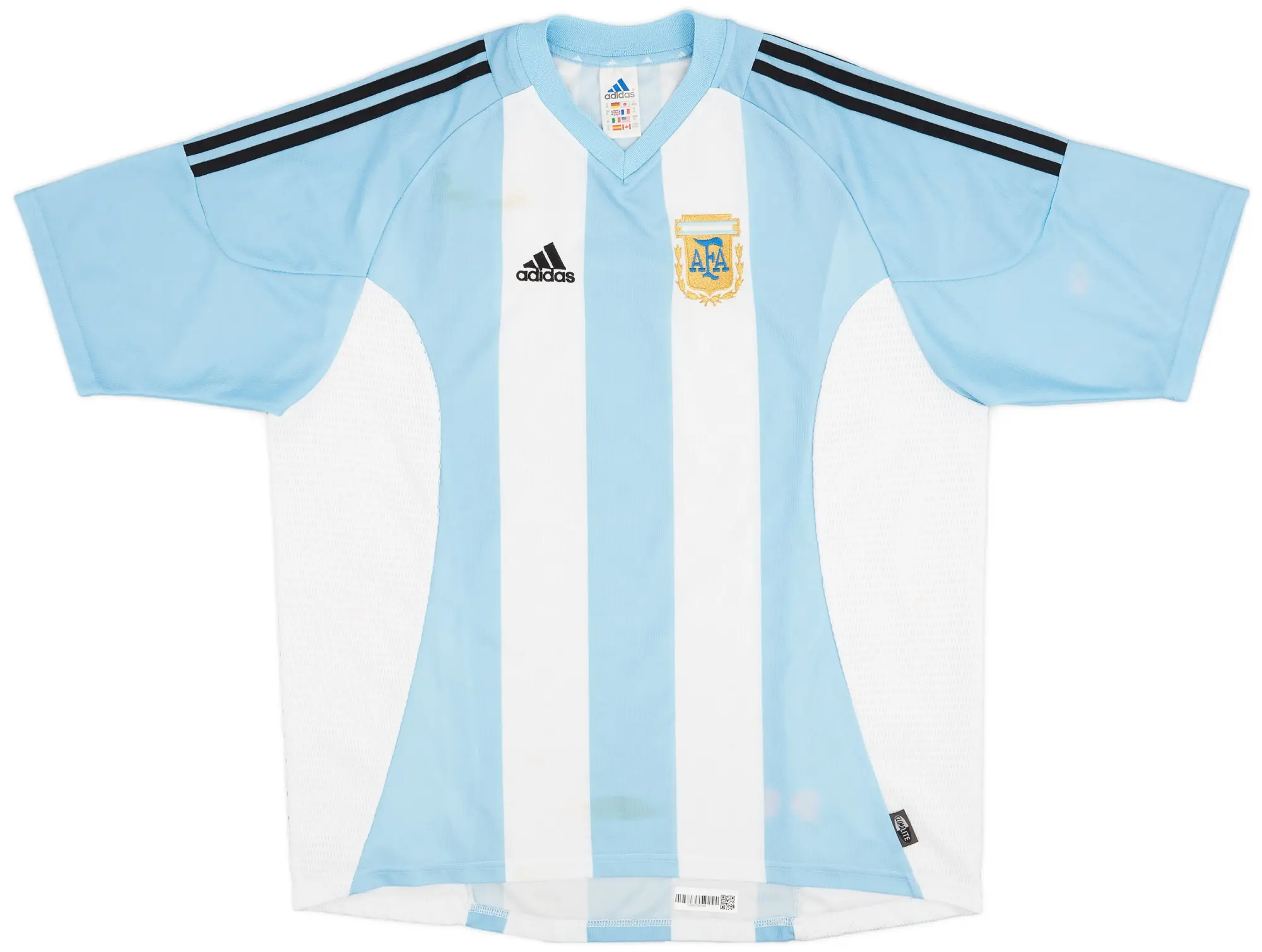 adidas 2002-04 Argentina Home Shirt - 4/10 - (XL)