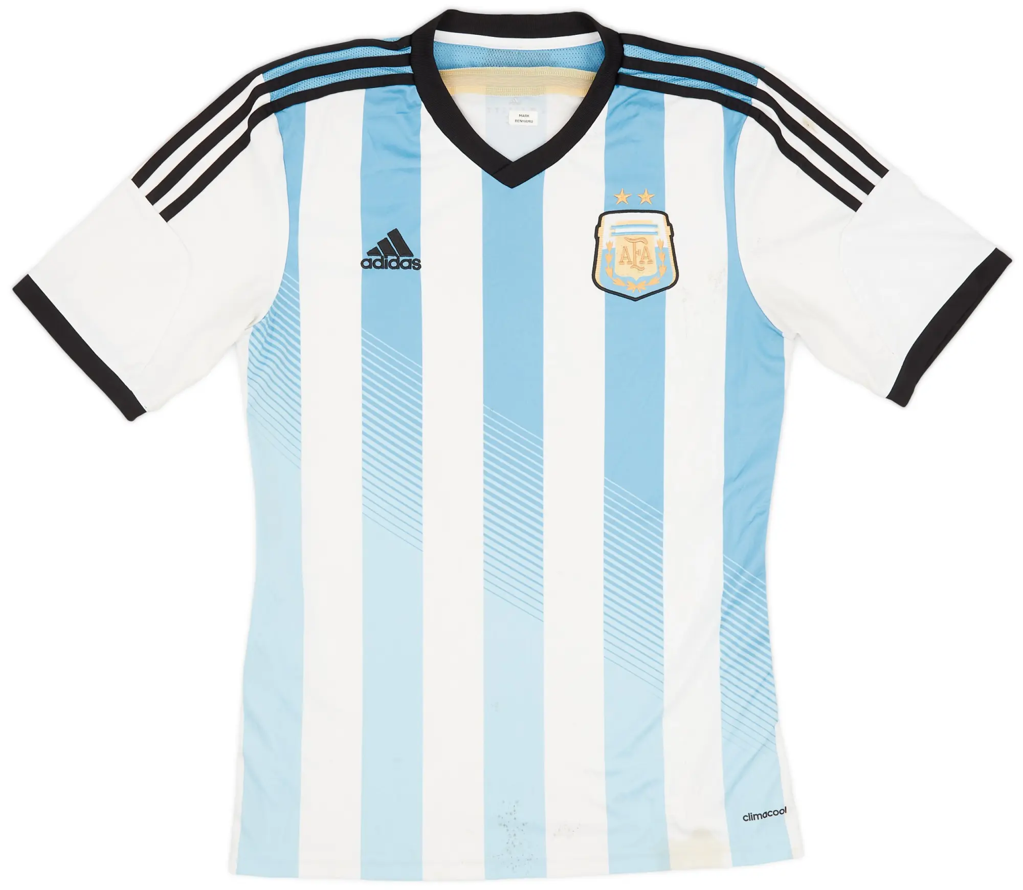 adidas 2013-15 Argentina Home Shirt - 4/10 - (M)