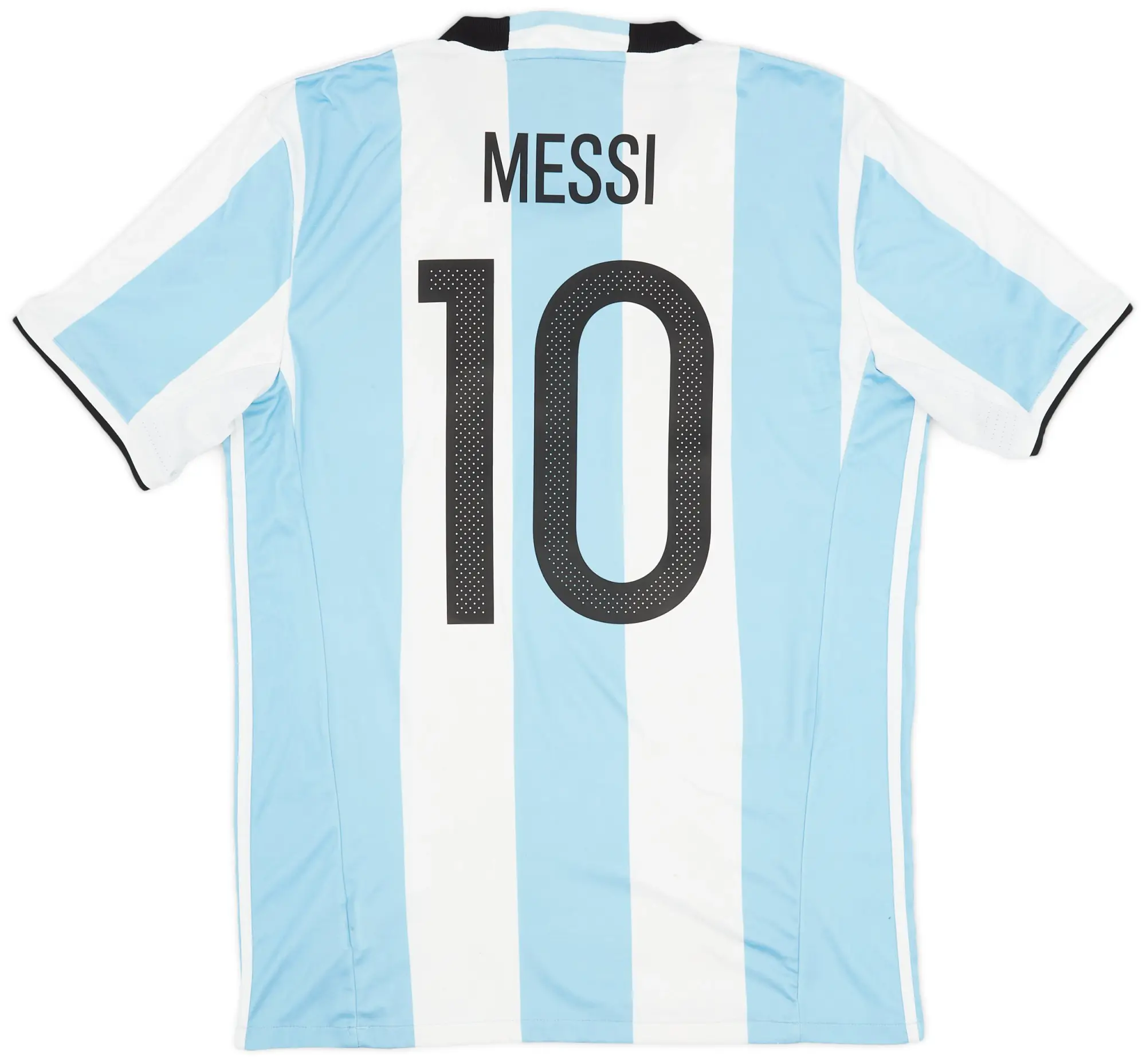 adidas 2016-17 Argentina Home Shirt Messi #10 - 5/10 - (M)