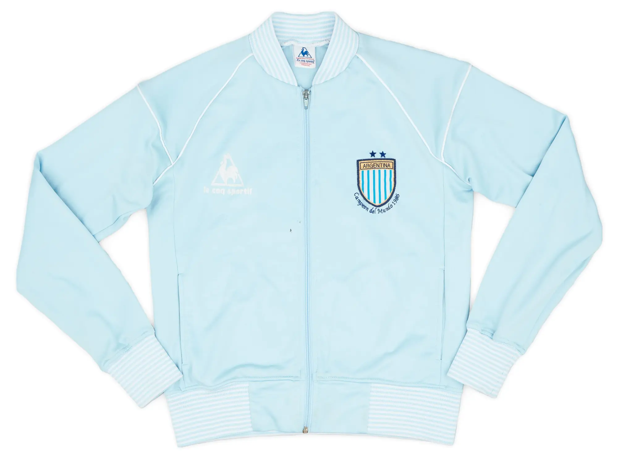 LeCoqSportif 1986-88 Argentina 'Campeon del Mundo' Presentation Jacket - 6/10 - (S)