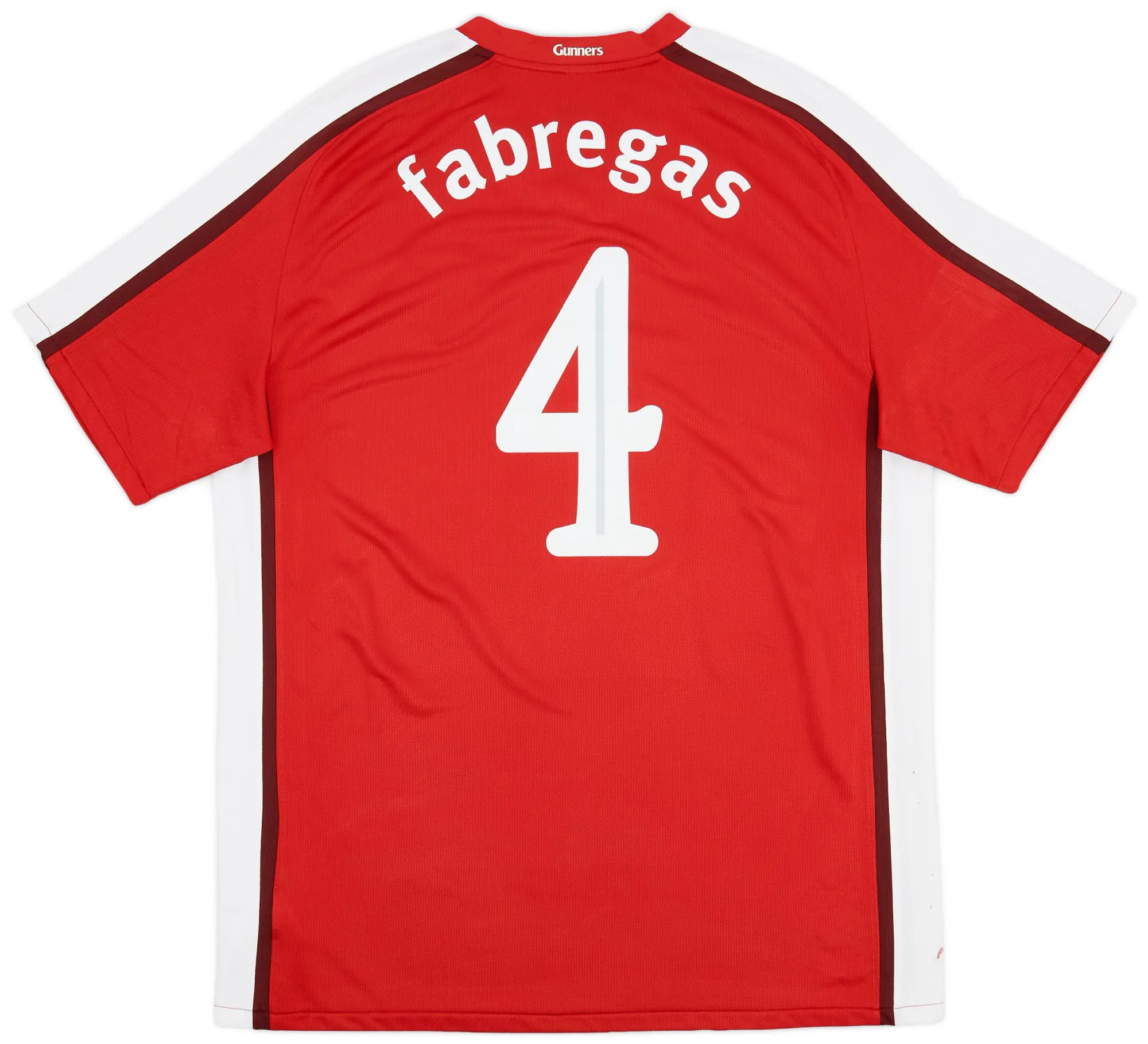 Nike 2008-10 Arsenal Home Shirt Fabregas #4 - 6/10 - (XL)