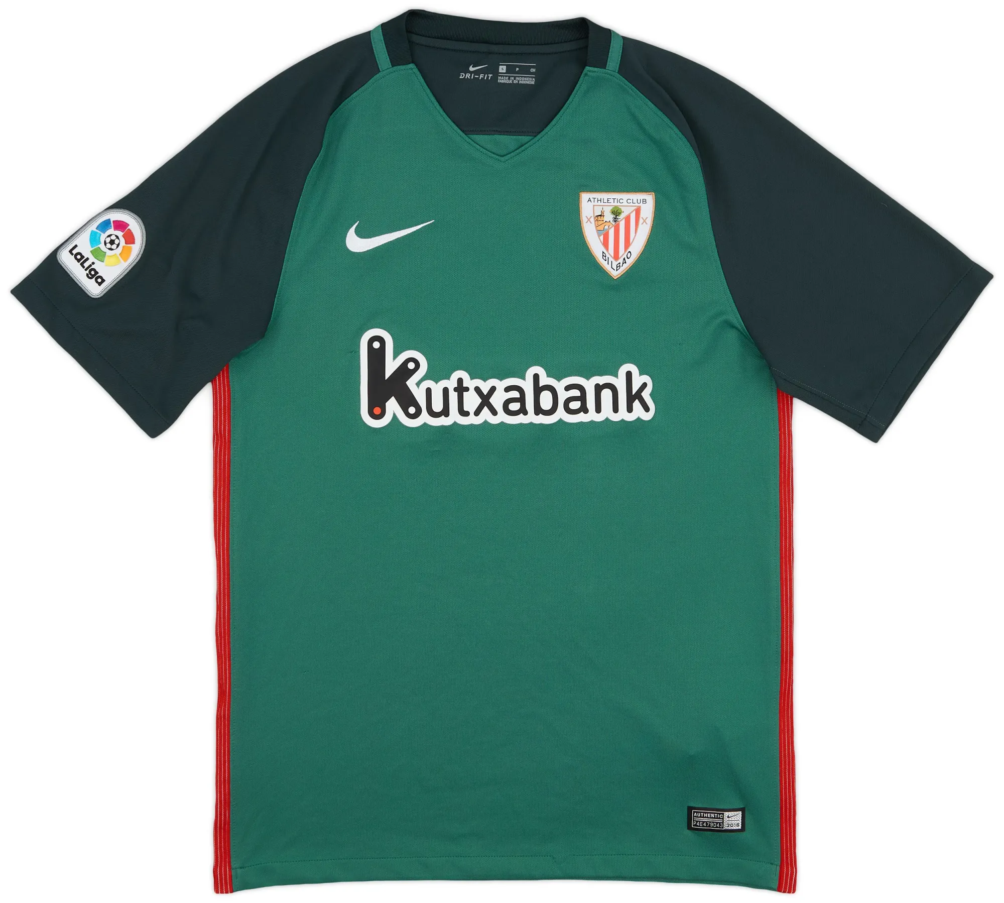 Nike Athletic Bilbao Mens SS Away Shirt 2016/17