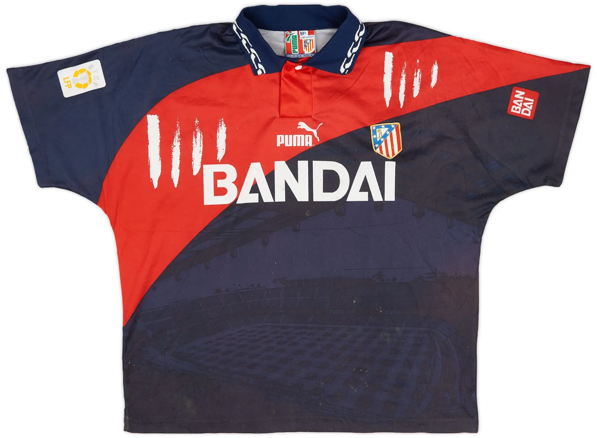 Puma 1994-95 Atletico Madrid Away Shirt - 6/10 - (S)