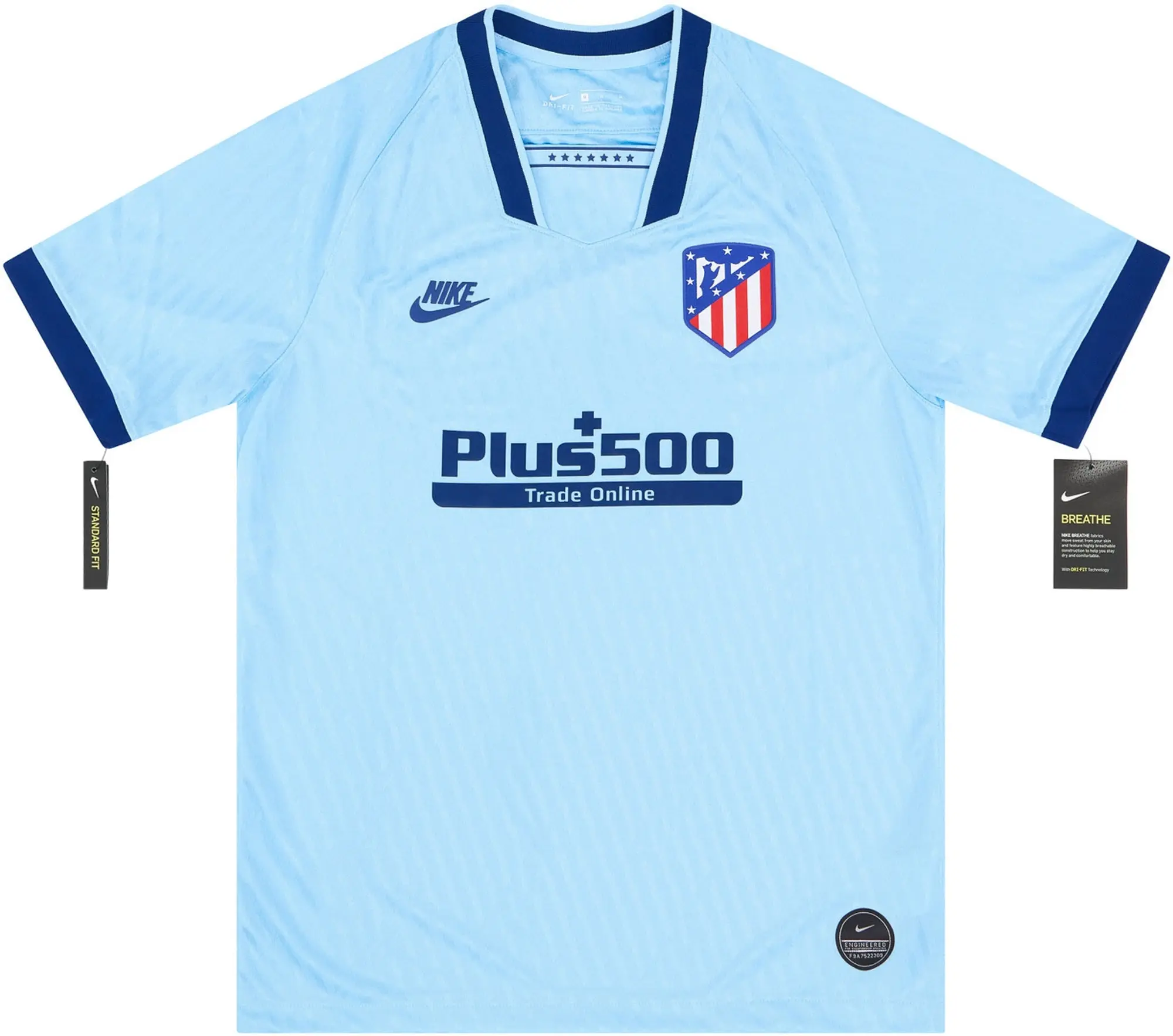 Nike 2019-20 Atletico Madrid Third Shirt S