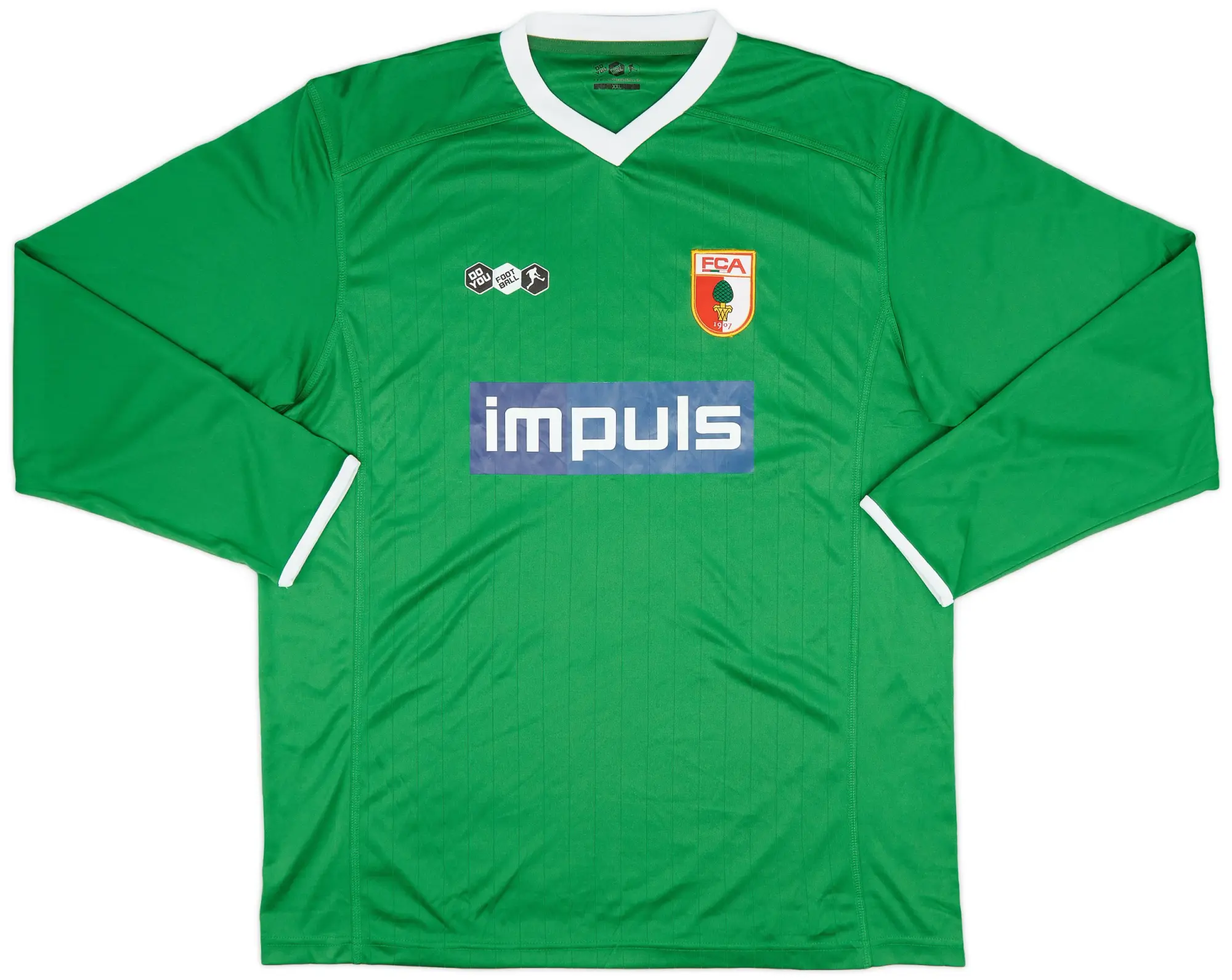 2008-09 Augsburg Away L/S Shirt - 7/10 - (XXL)