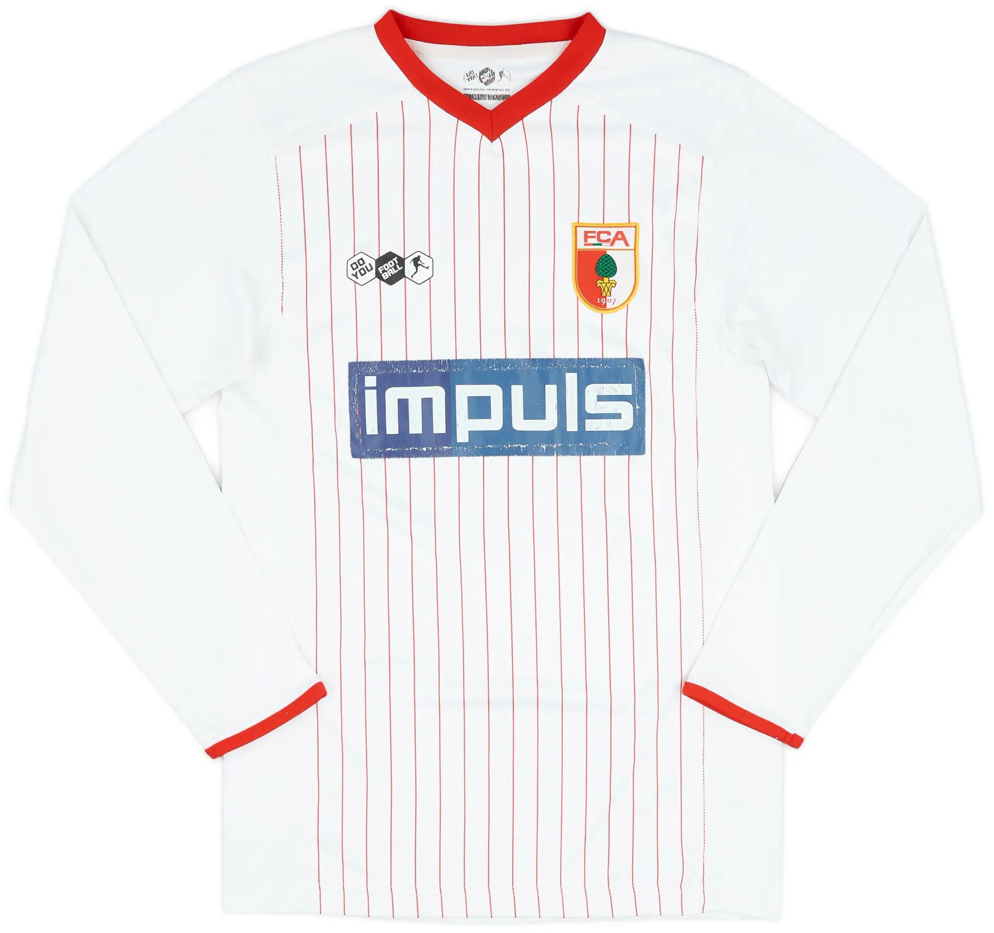 2008-09 Augsburg Home L/S Shirt - 7/10 - (S)