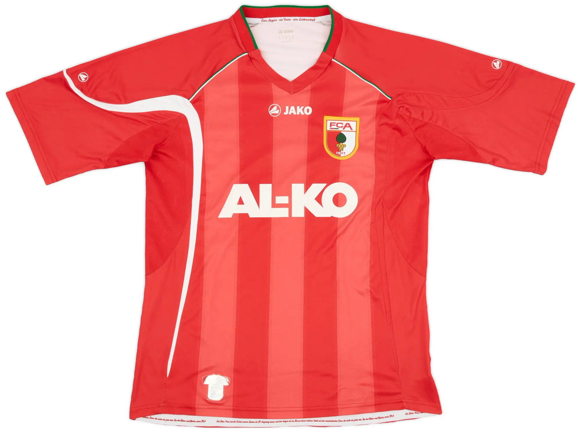 Jako 2011-12 Augsburg Third Shirt - 7/10 - (L)