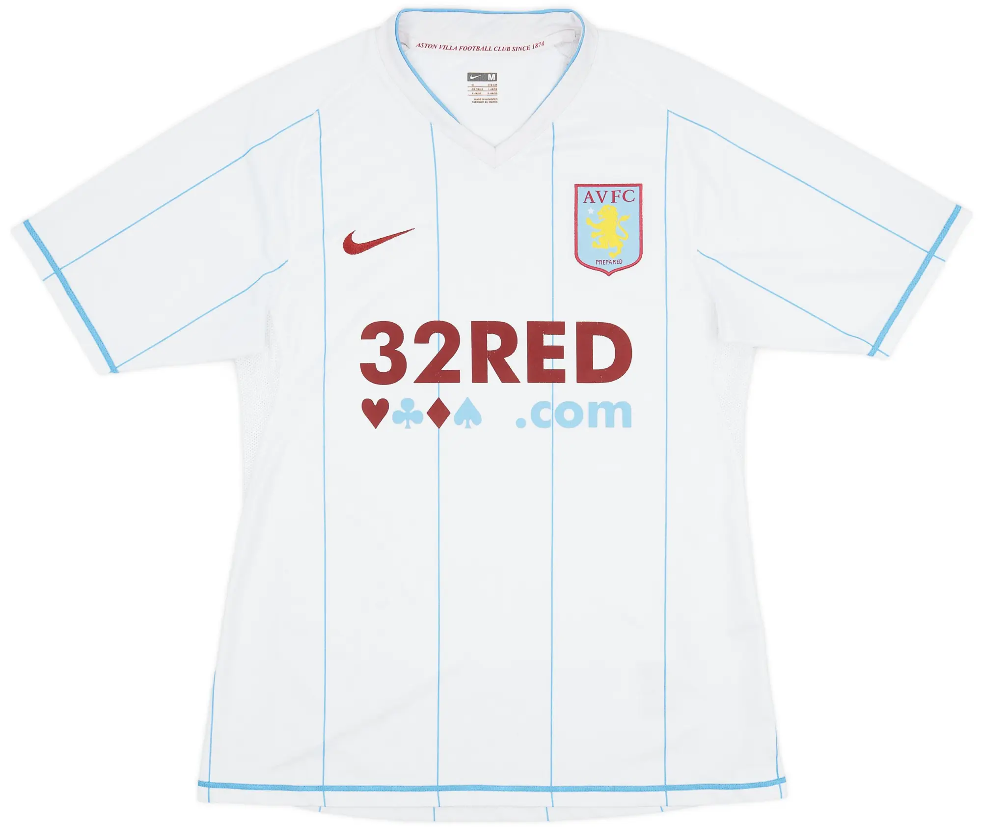 Nike 2007-08 Aston Villa Player Issue Away Shirt - 7/10 - (M)