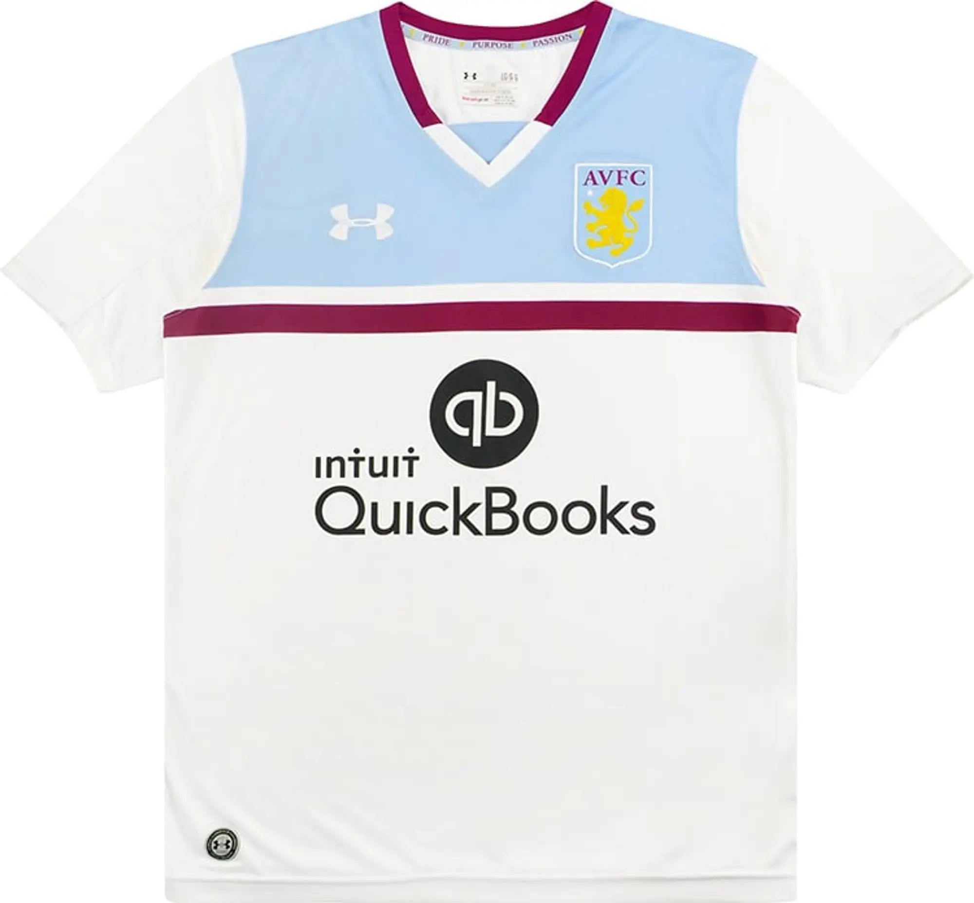 Under Armour 2016-17 Aston Villa Away Shirt - 8/10 - (S)