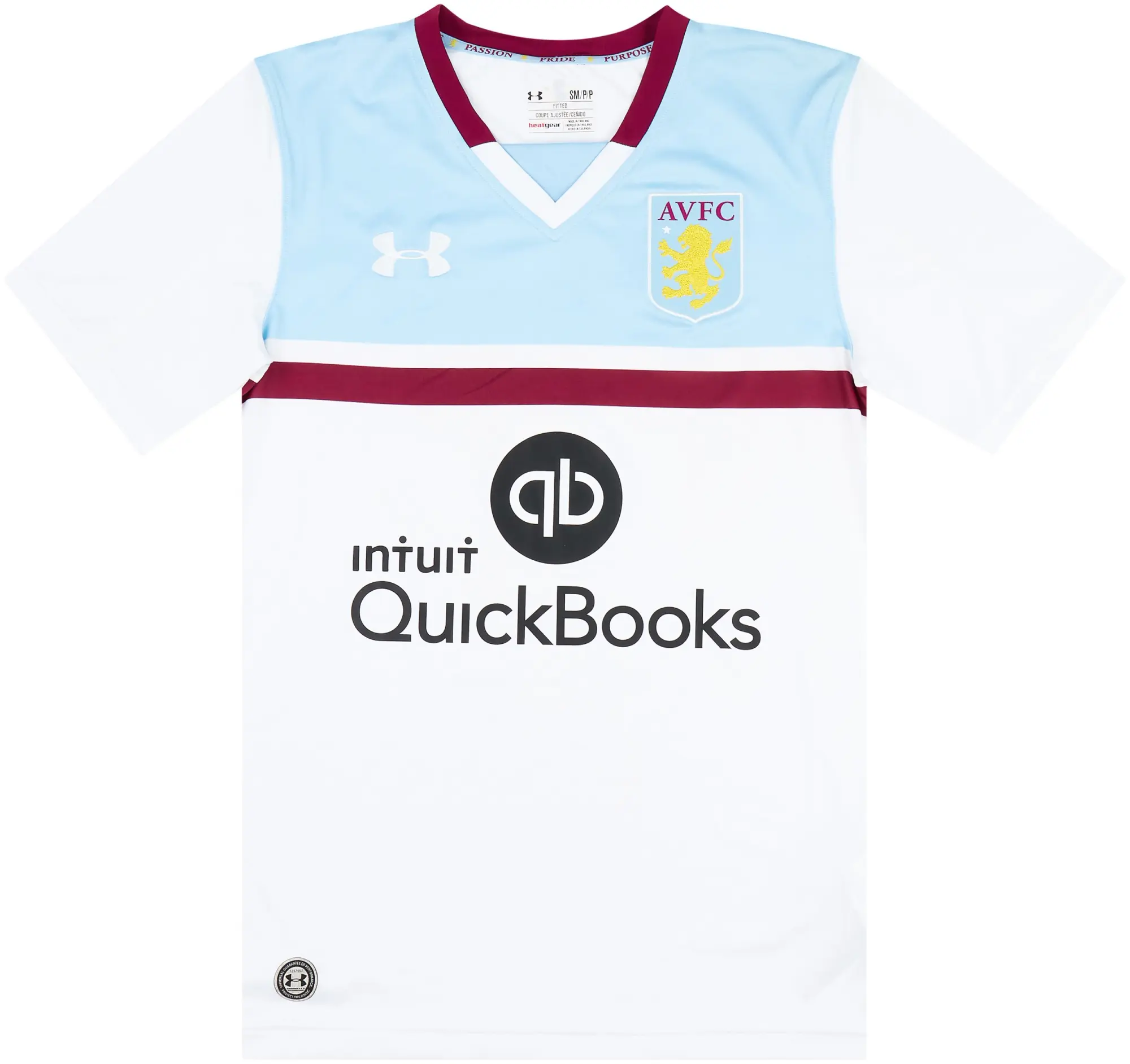 Under Armour 2016-17 Aston Villa Away Shirt - 9/10 - (S)