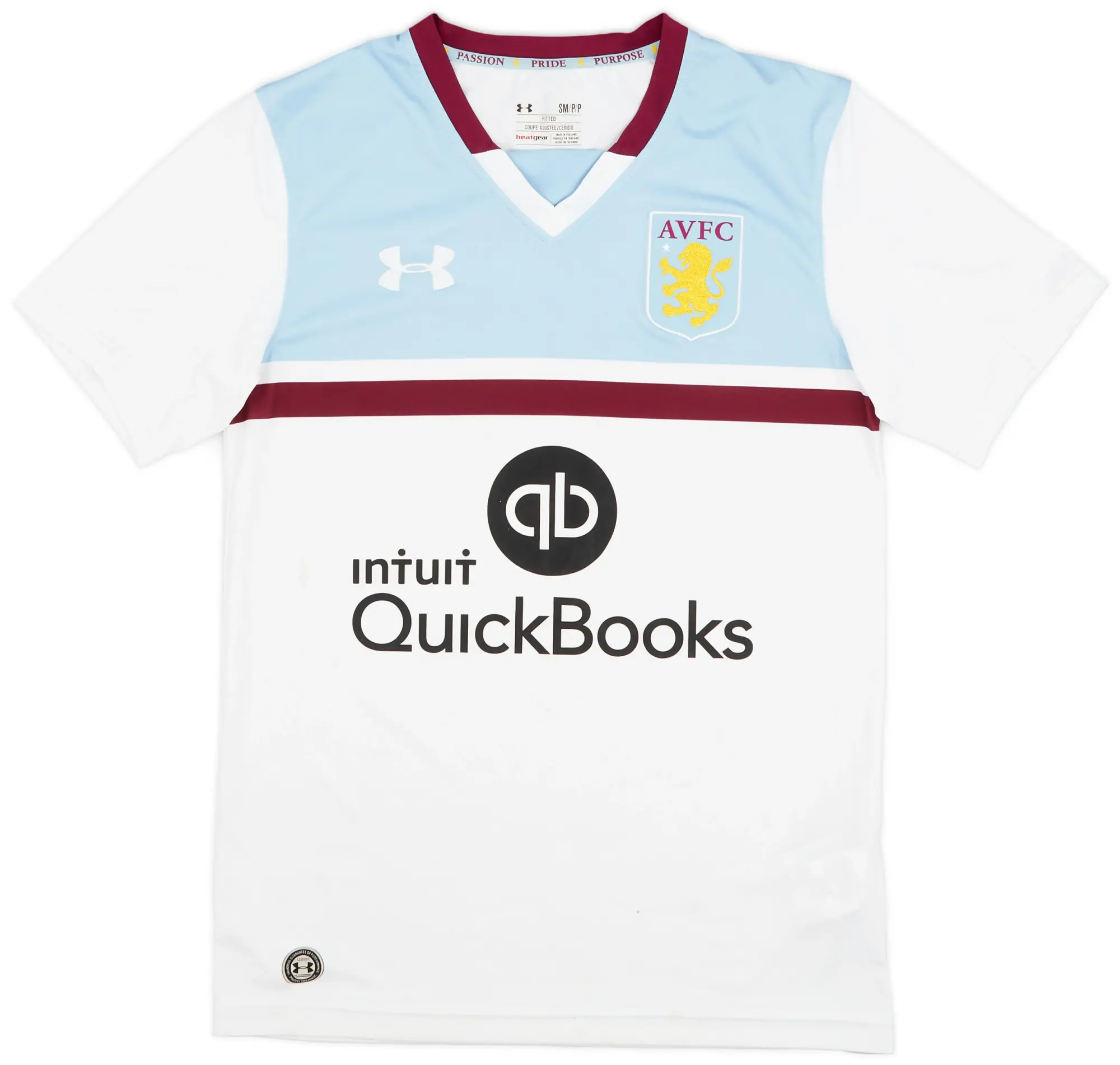 Under Armour 2016-17 Aston Villa Away Shirt - 9/10 - (S)