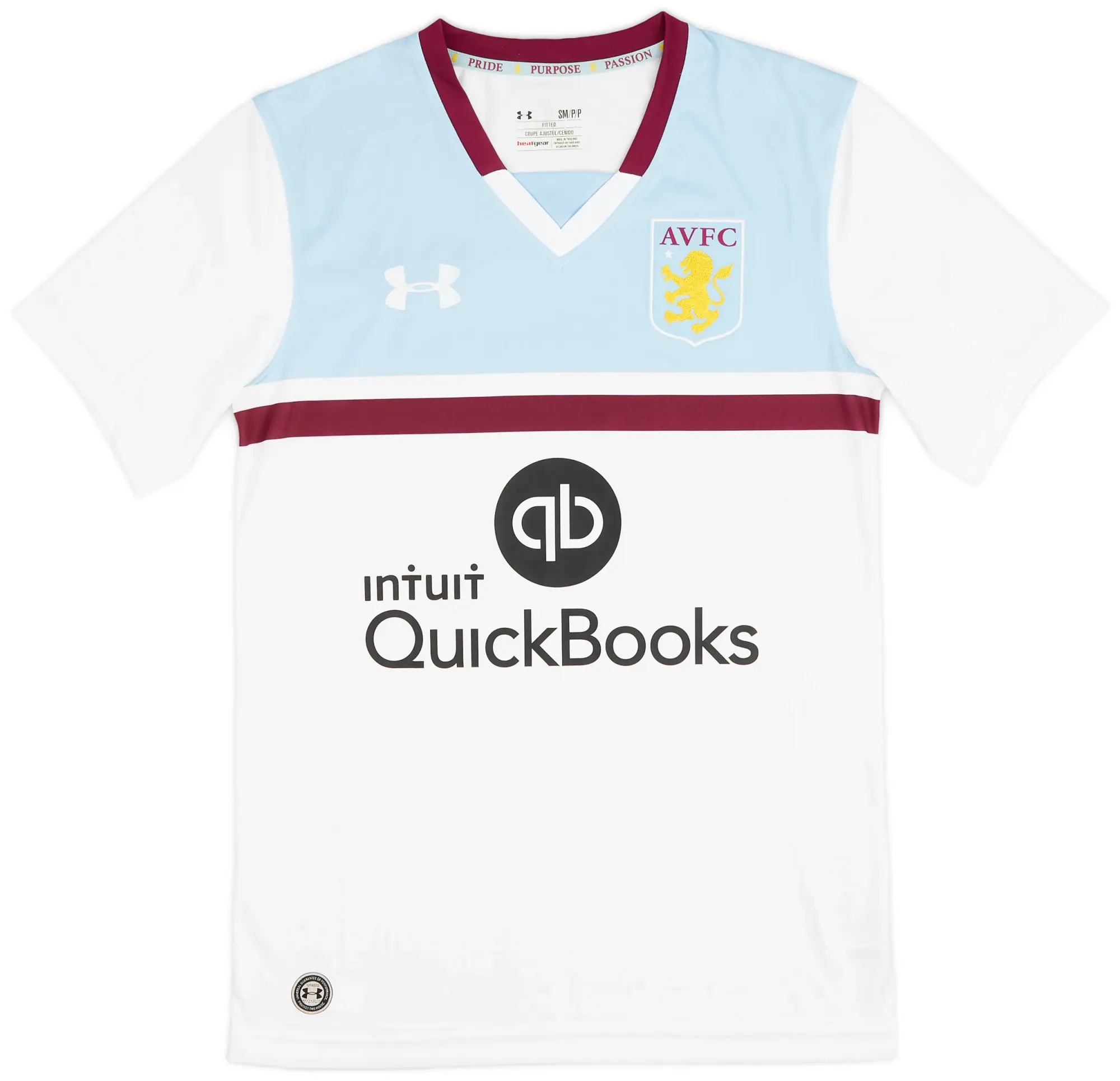 Under Armour 2016-17 Aston Villa Away Shirt - 9/10 - (S)