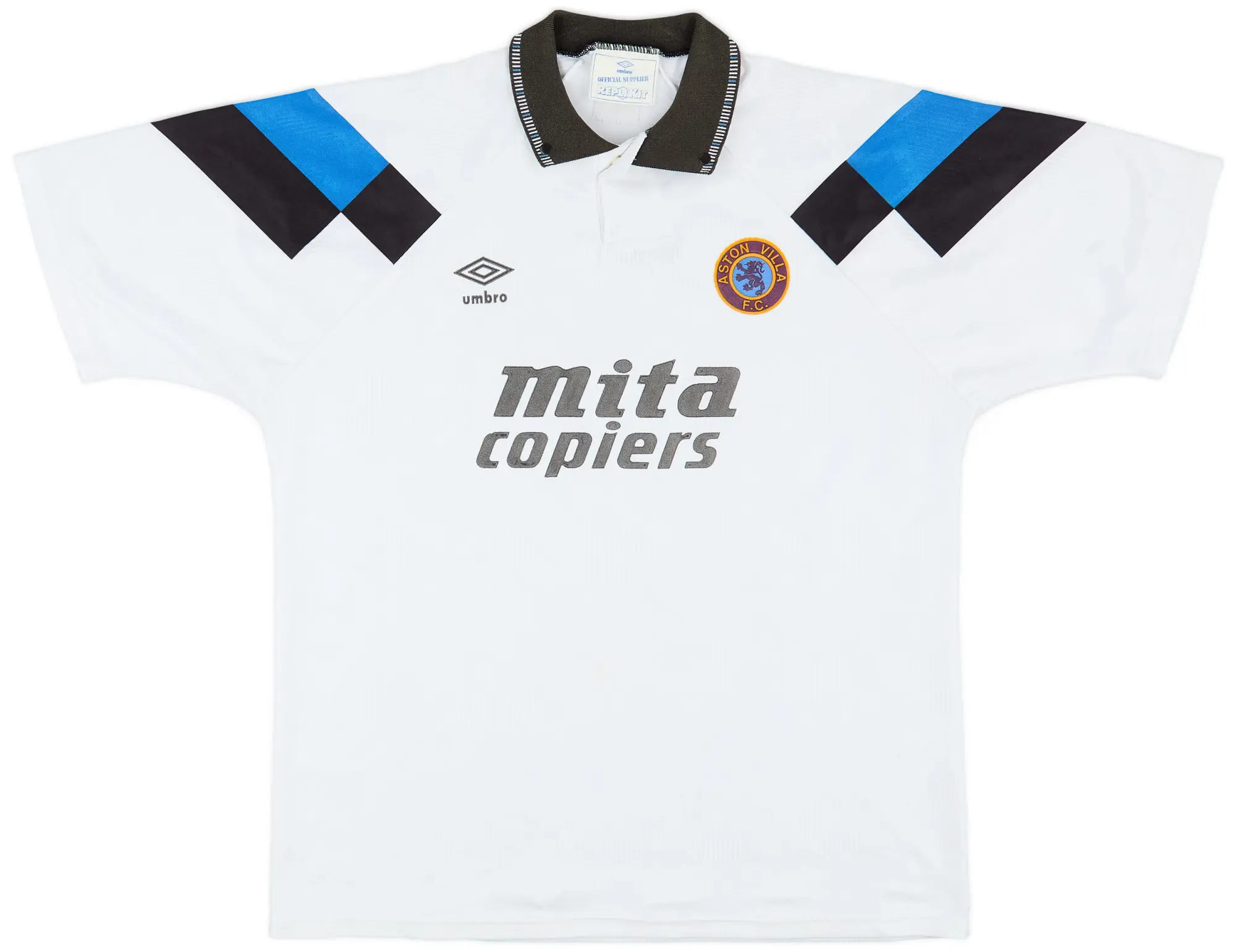 Umbro 1990-92 Aston Villa Away Shirt - 8/10 - (XL)