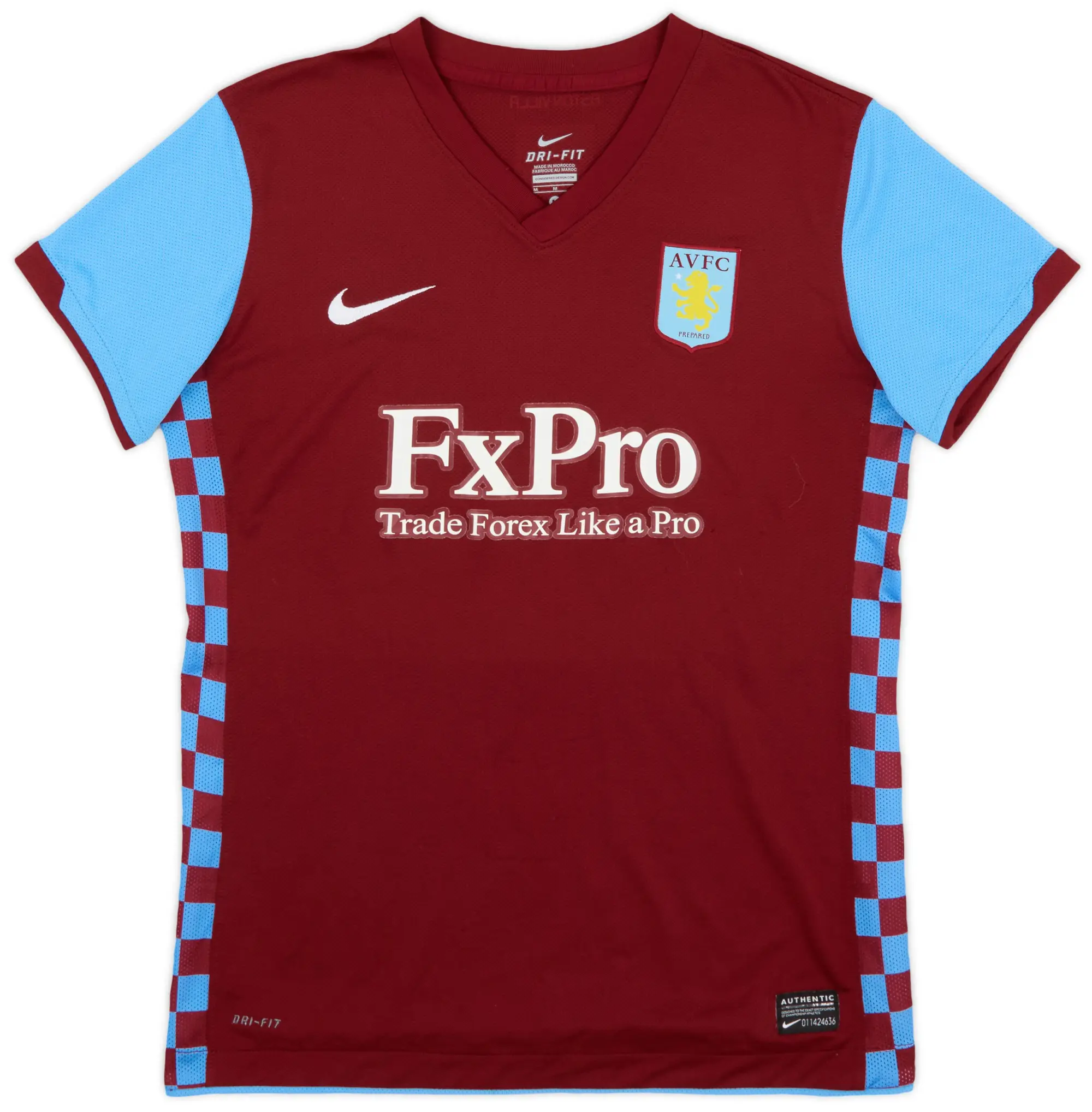 Nike 2010-11 Aston Villa Home Shirt - 8/10 - (Women's M)
