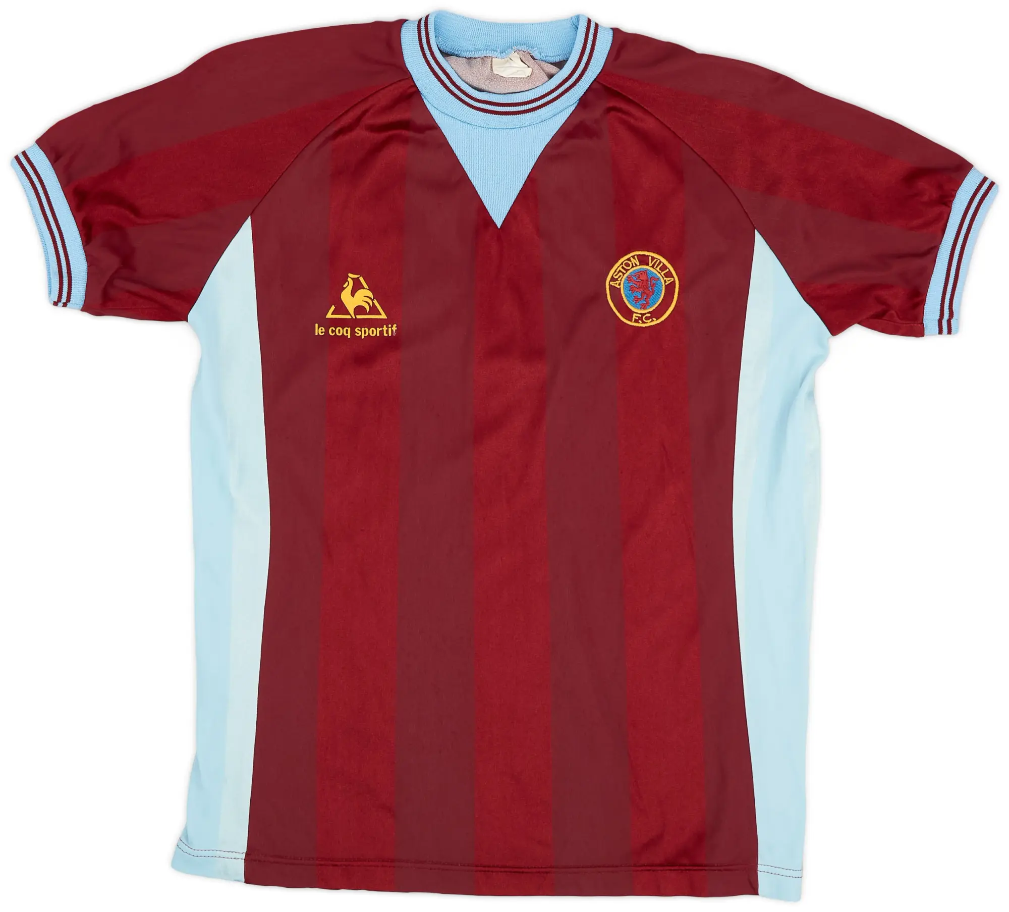 LeCoqSportif 1983-84 Aston Villa Home Shirt - 6/10 - (S)